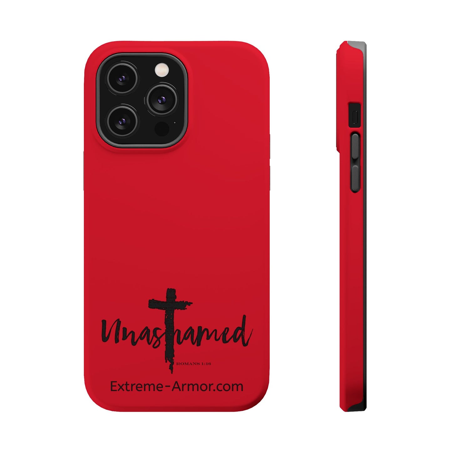 I-phone Magnetic Case (Unashamed) Red