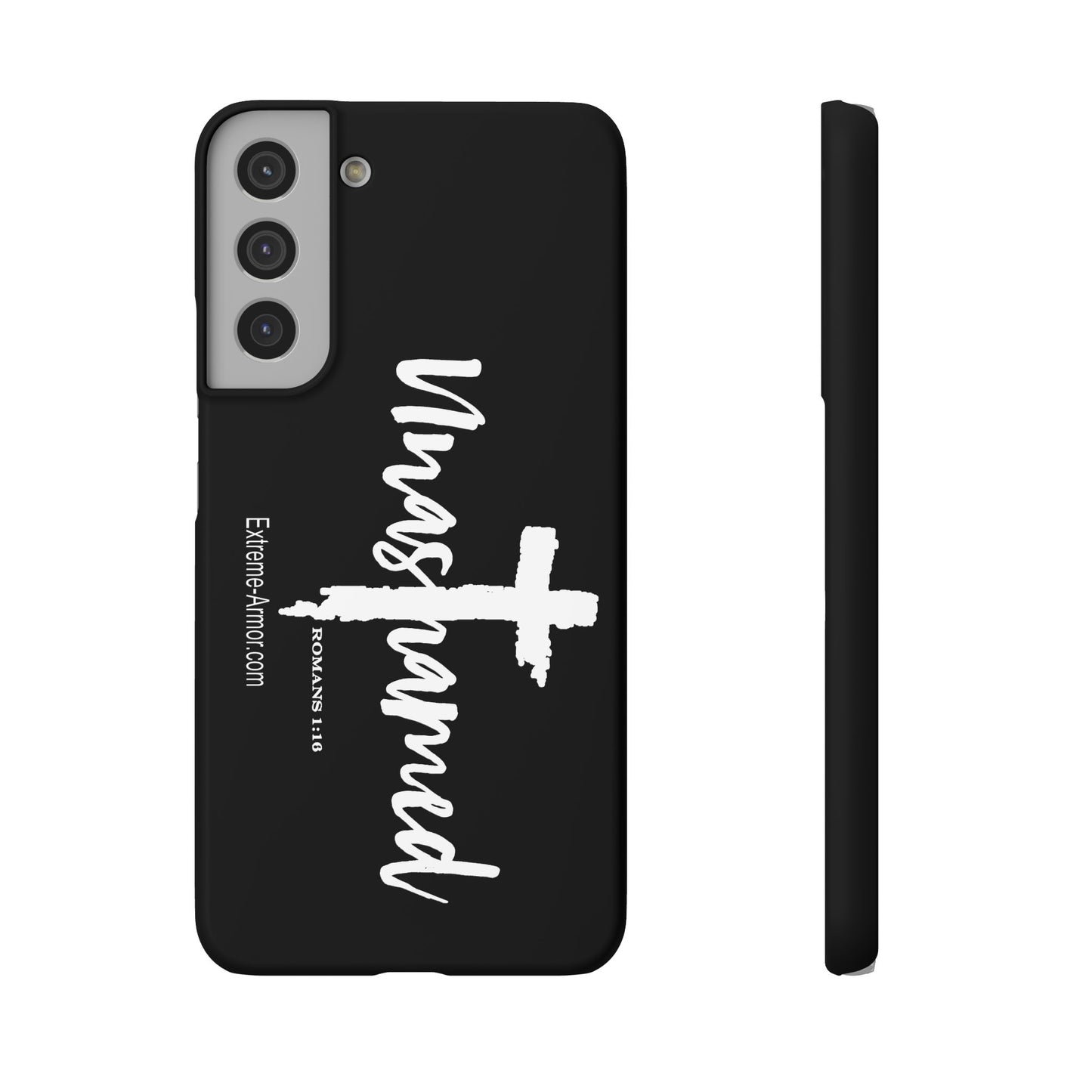 Unashamed Black Slim Phone Cases