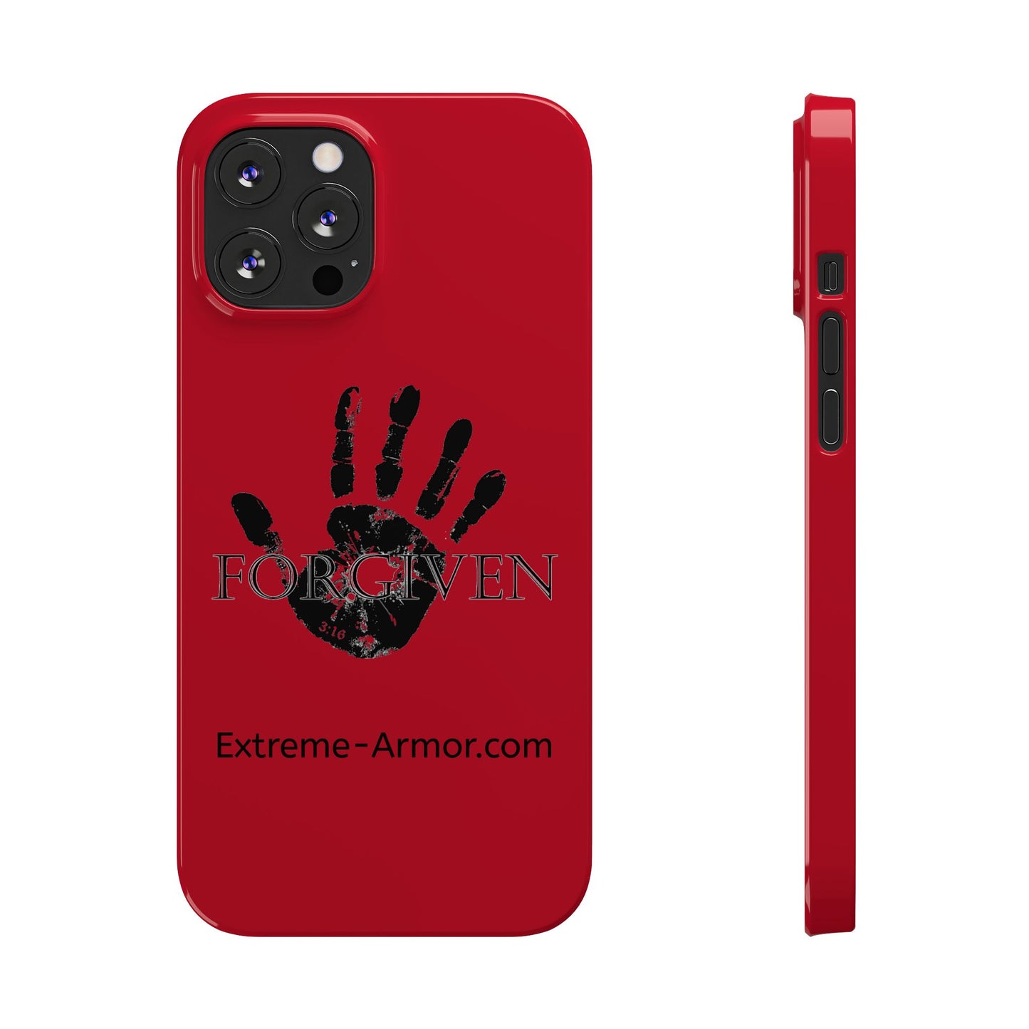 Extreme-Armor (Forgiven) iPhone Red Case