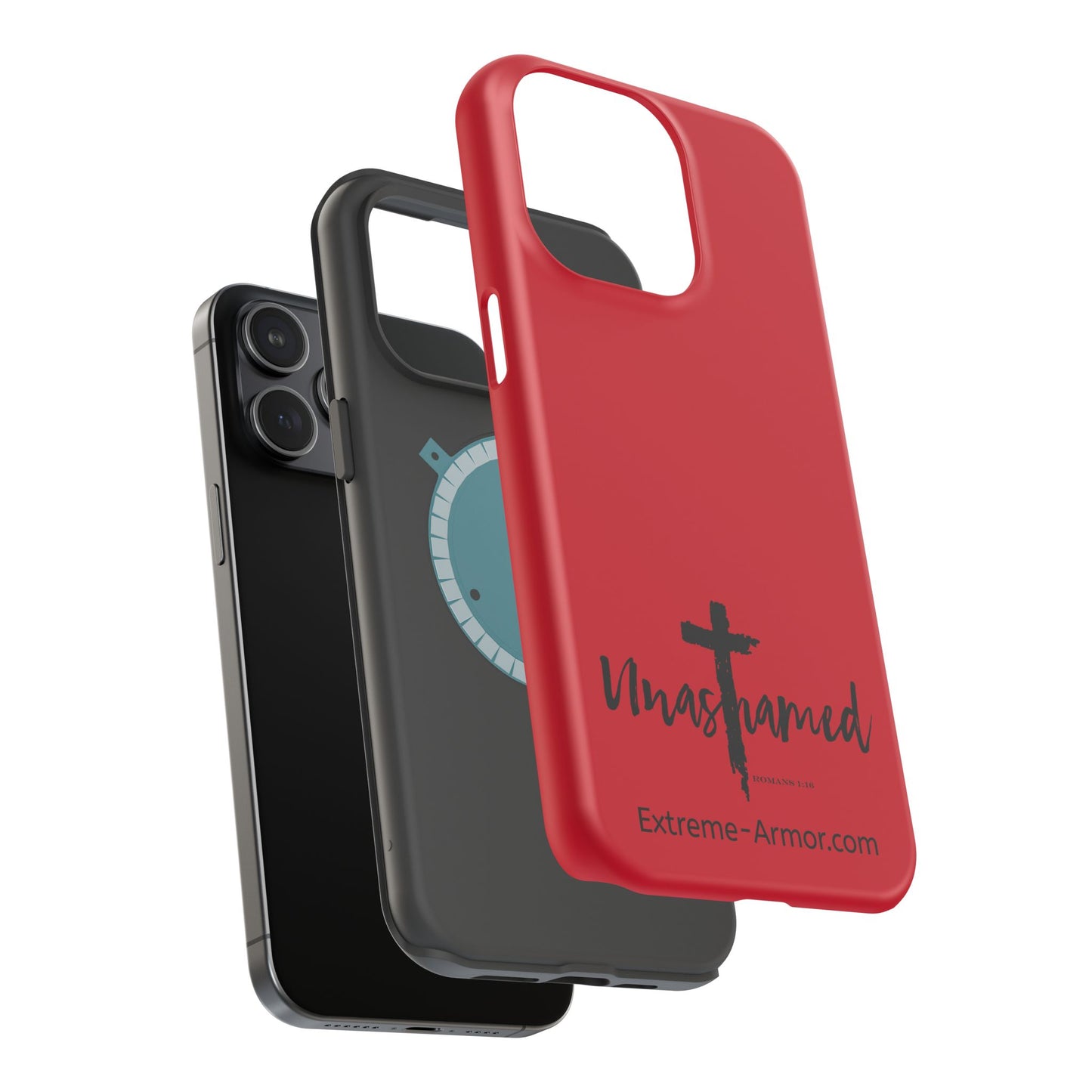 I-phone Magnetic Case (Unashamed) Red