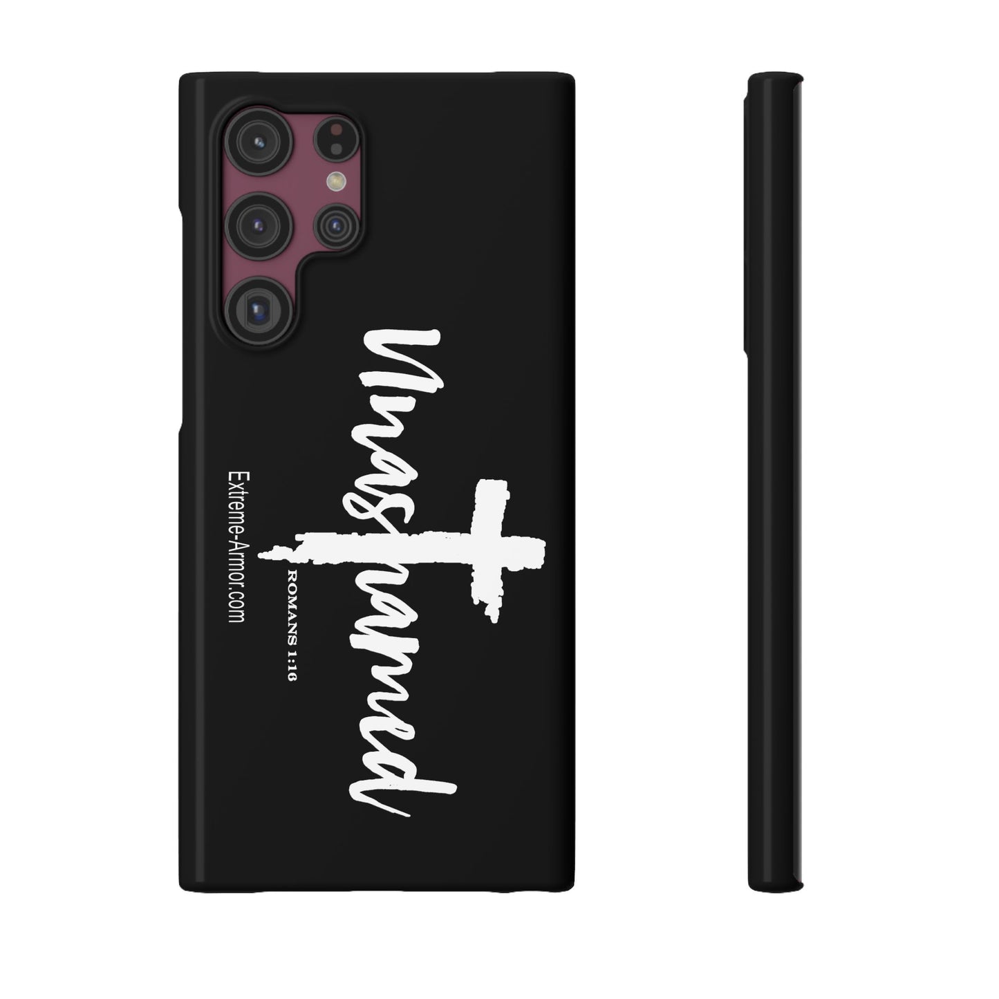 Unashamed Black Slim Phone Cases