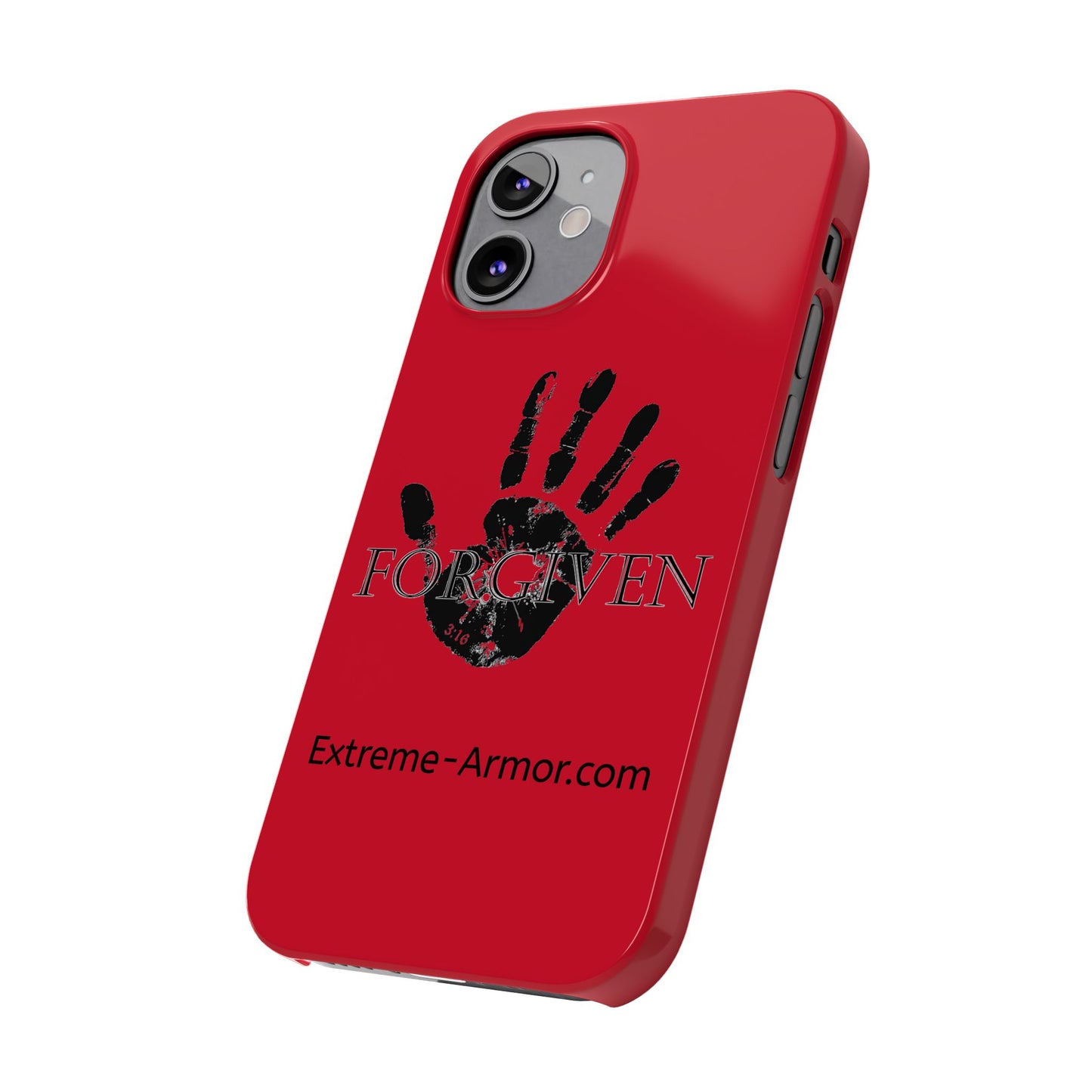 Extreme-Armor (Forgiven) iPhone Red Case