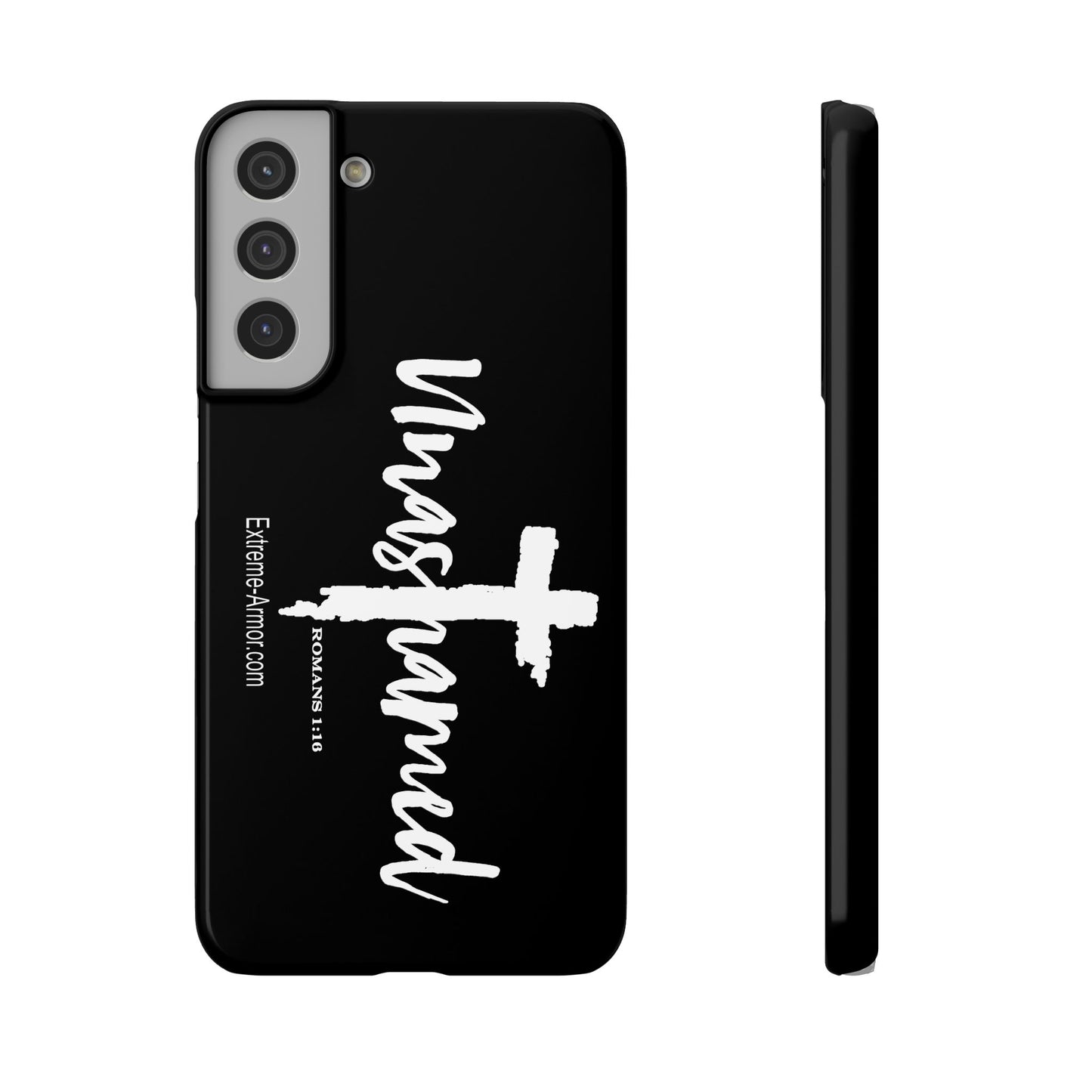 Unashamed Black Slim Phone Cases