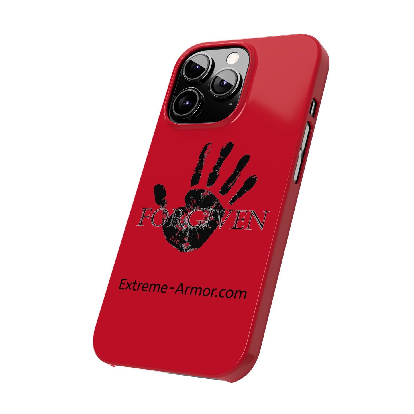 Extreme-Armor (Forgiven) iPhone Red Case