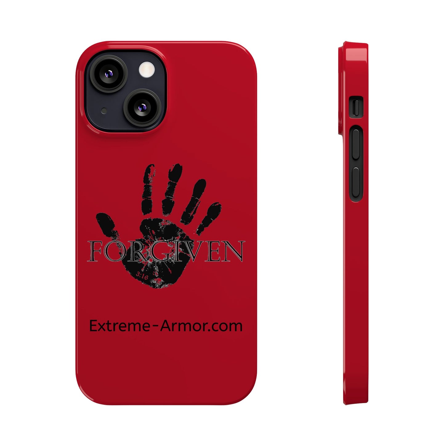 Extreme-Armor (Forgiven) iPhone Red Case