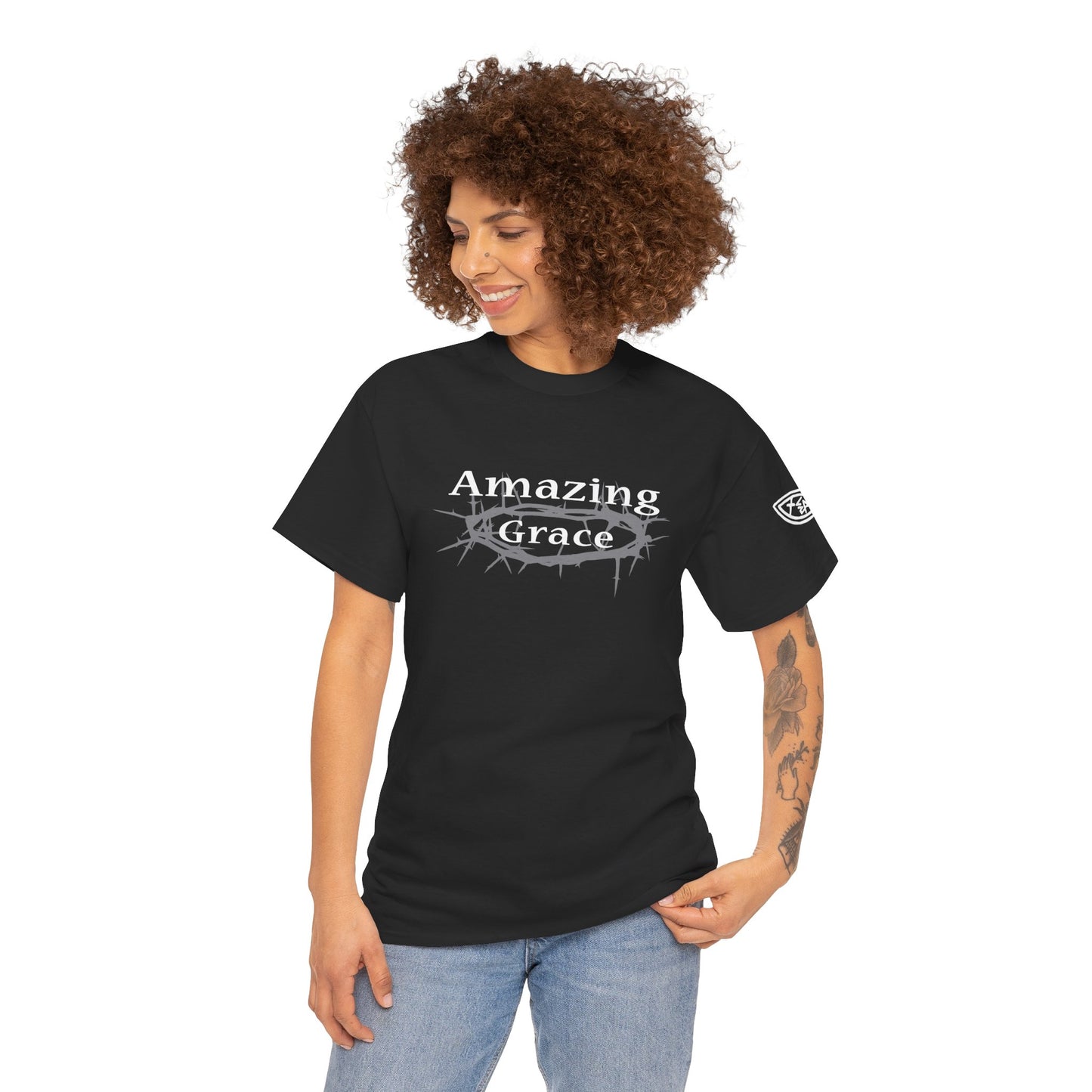 Amazing Grace Tee, Christian Shirt, Religious T-Shirt, Bible Verse Clothing, Unisex Top