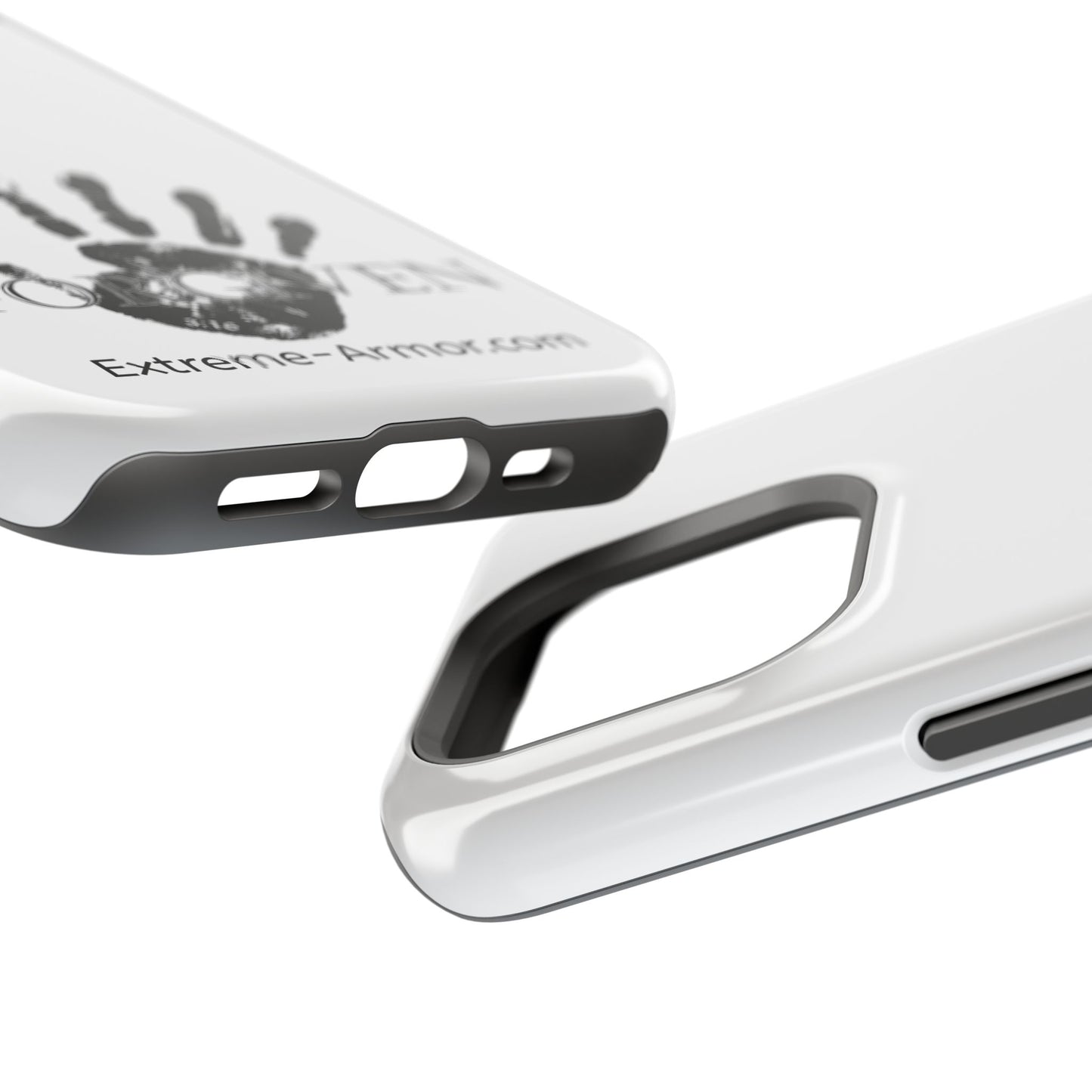 I-phone Magnetic Case (Forgiven) White