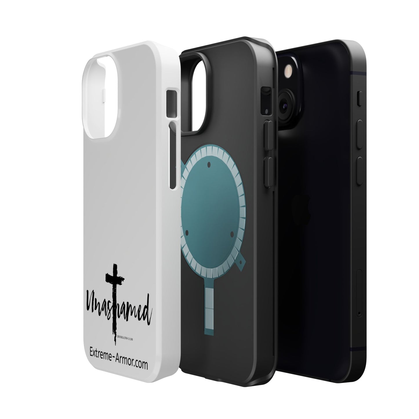 I-phone Magnetic Case (Unashamed) White