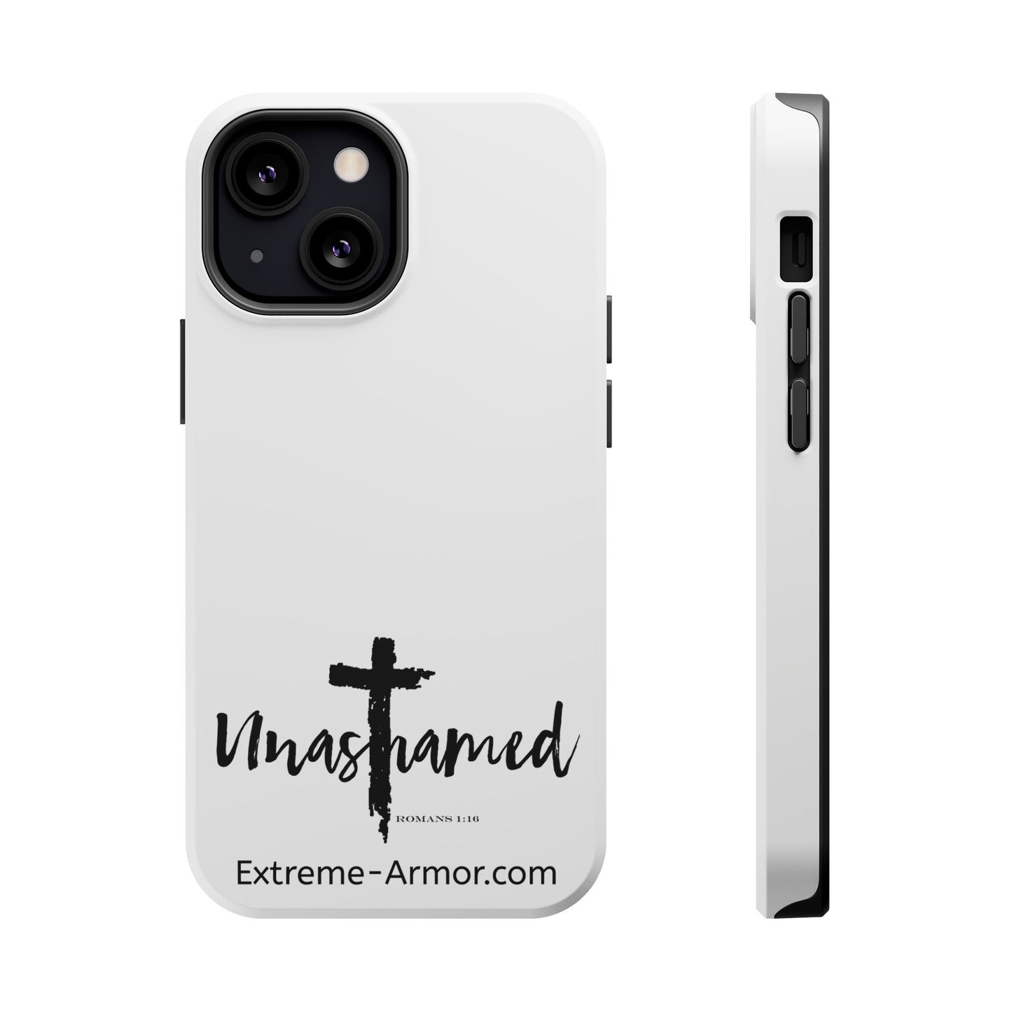 I-phone Magnetic Case (Unashamed) White