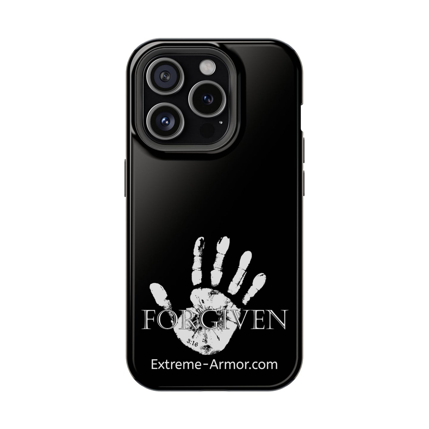 I-phone Magnetic Case (Forgiven) Black