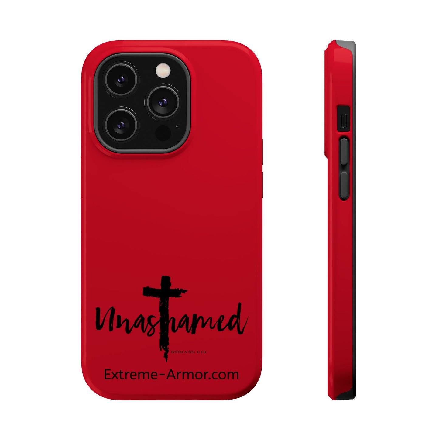 I-phone Magnetic Case (Unashamed) Red