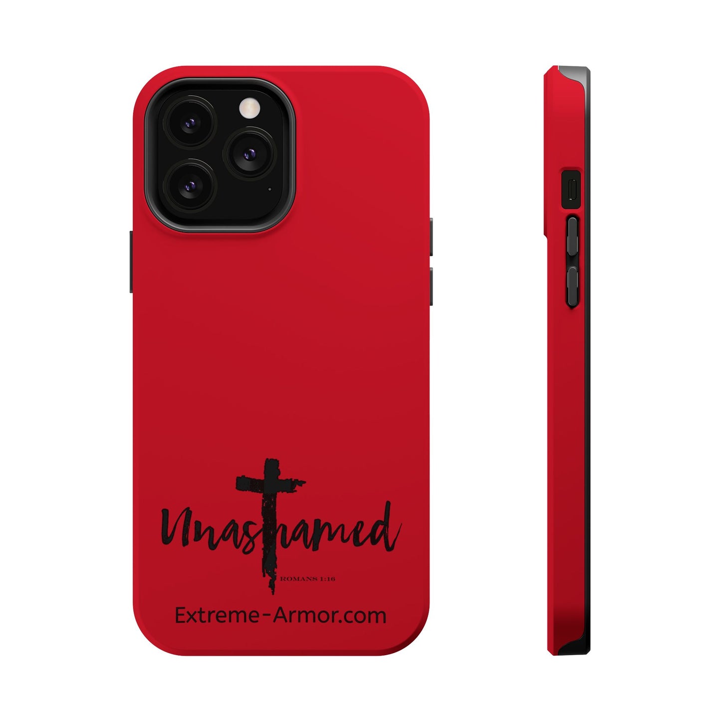 I-phone Magnetic Case (Unashamed) Red