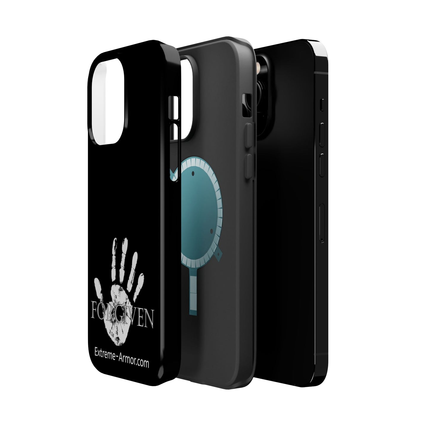 I-phone Magnetic Case (Forgiven) Black