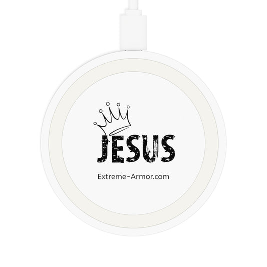 King Jesus Wireless Charging Pad