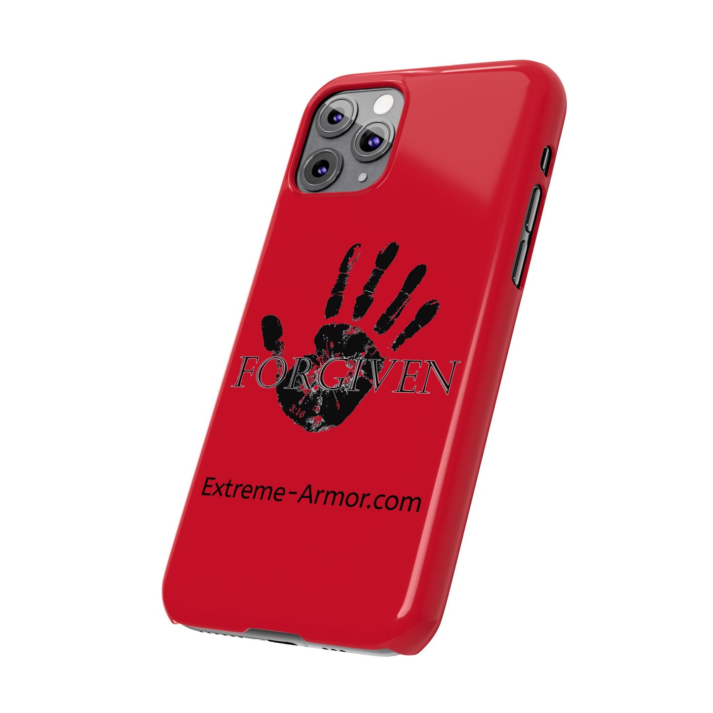 Extreme-Armor (Forgiven) iPhone Red Case