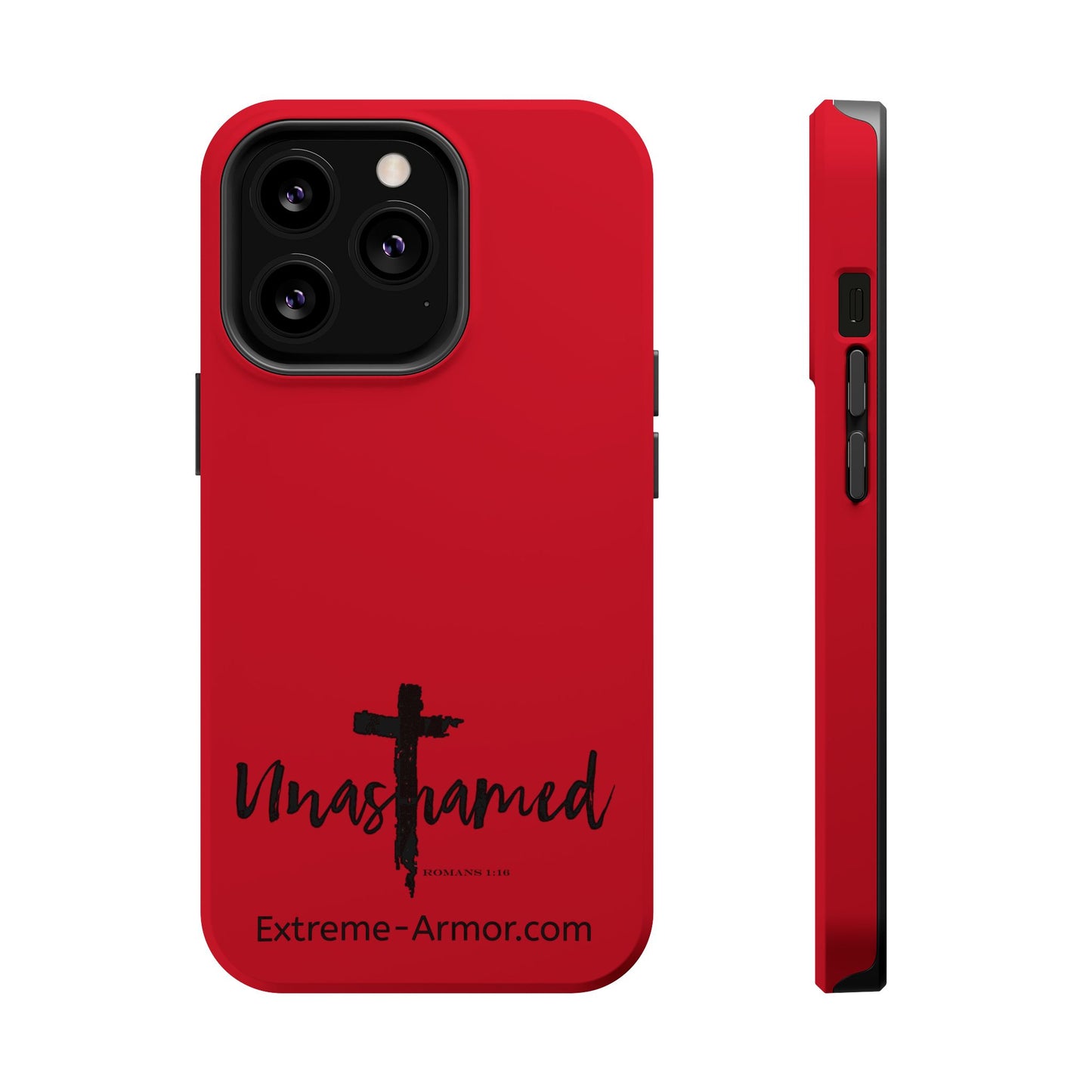 I-phone Magnetic Case (Unashamed) Red