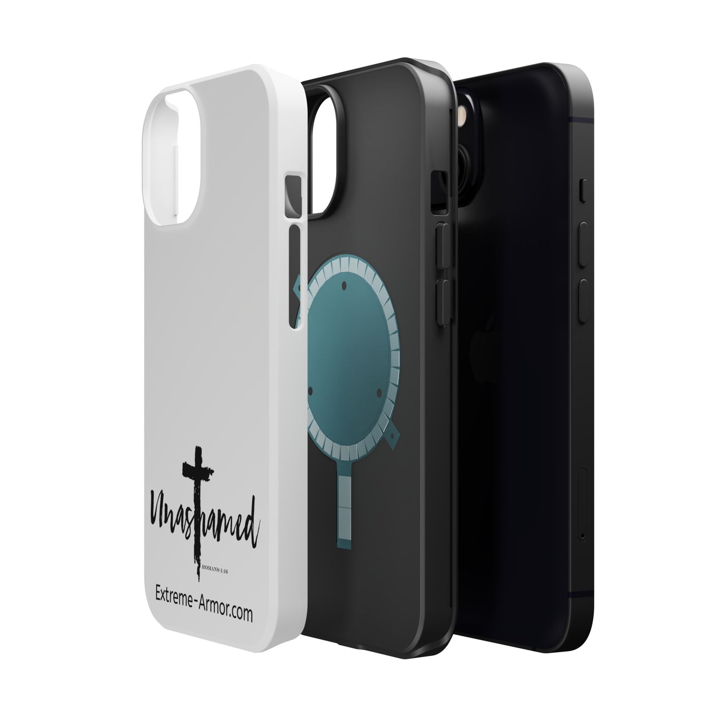 I-phone Magnetic Case (Unashamed) White