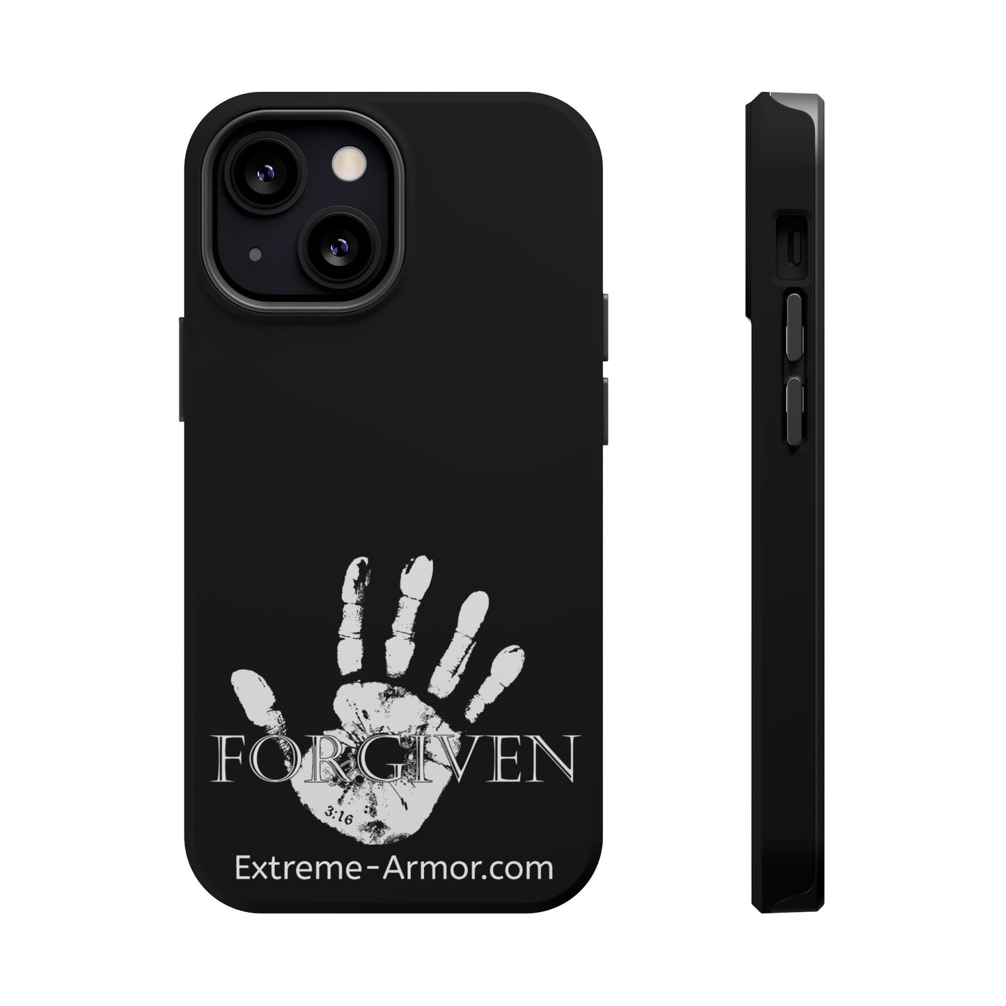 I-phone Magnetic Case (Forgiven) Black