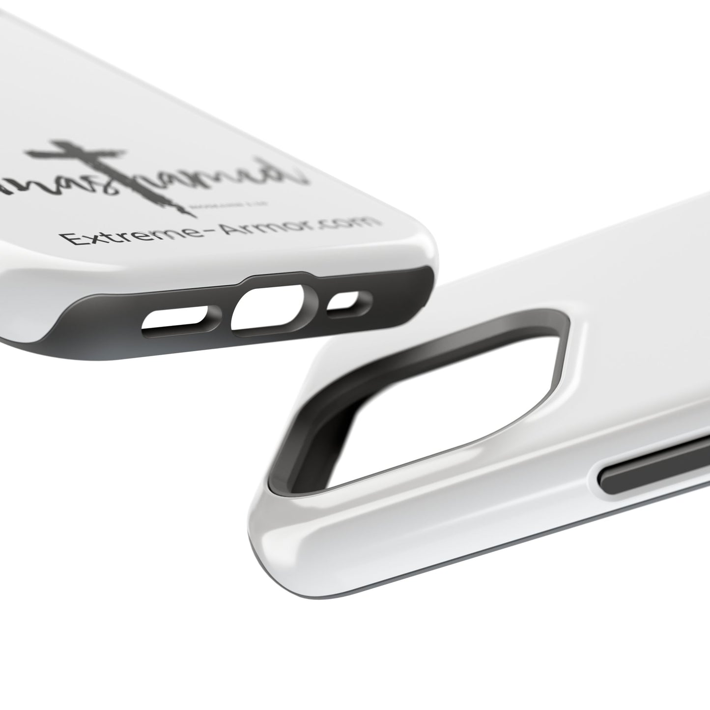 I-phone Magnetic Case (Unashamed) White