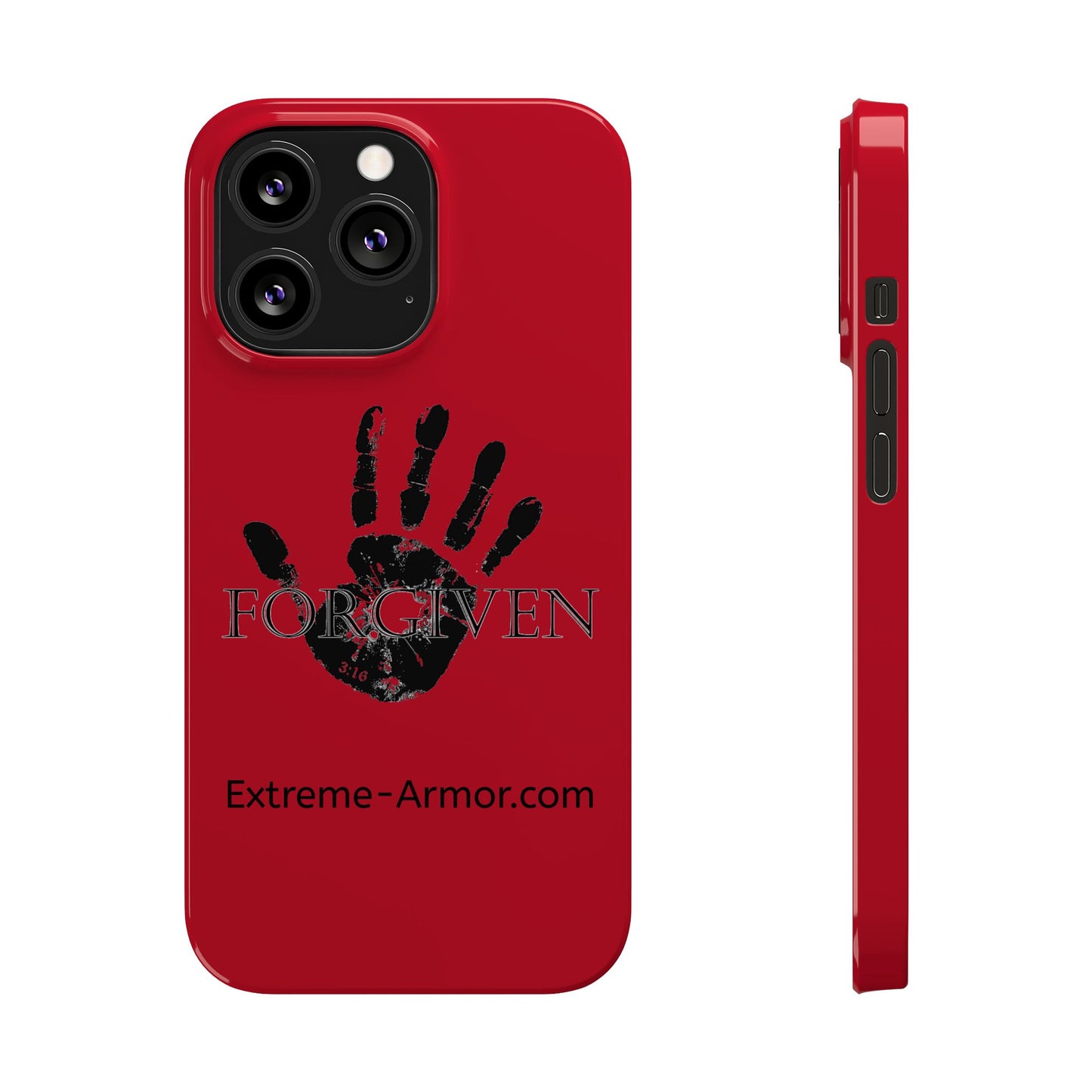 Extreme-Armor (Forgiven) iPhone Red Case