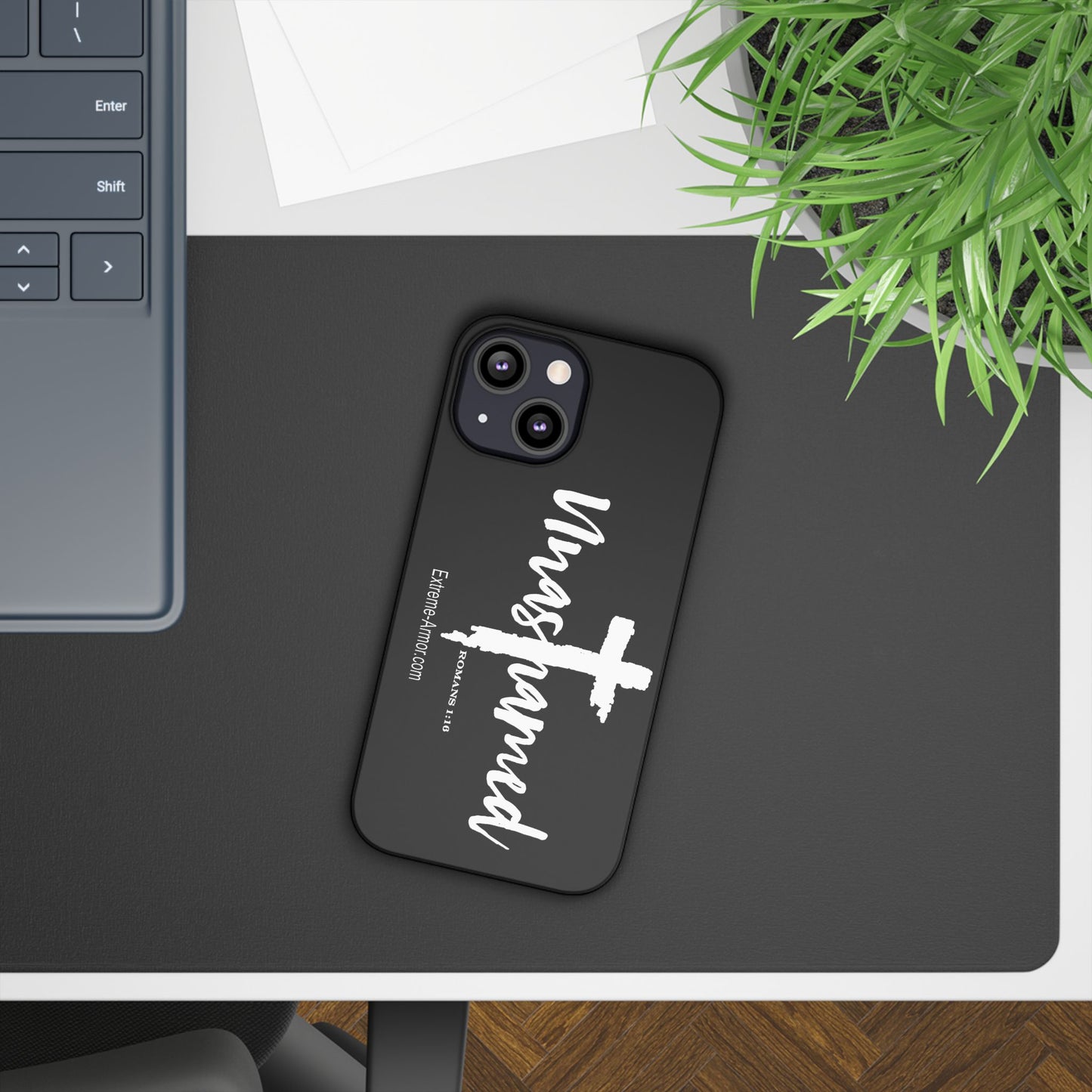 Unashamed Black Slim Phone Cases