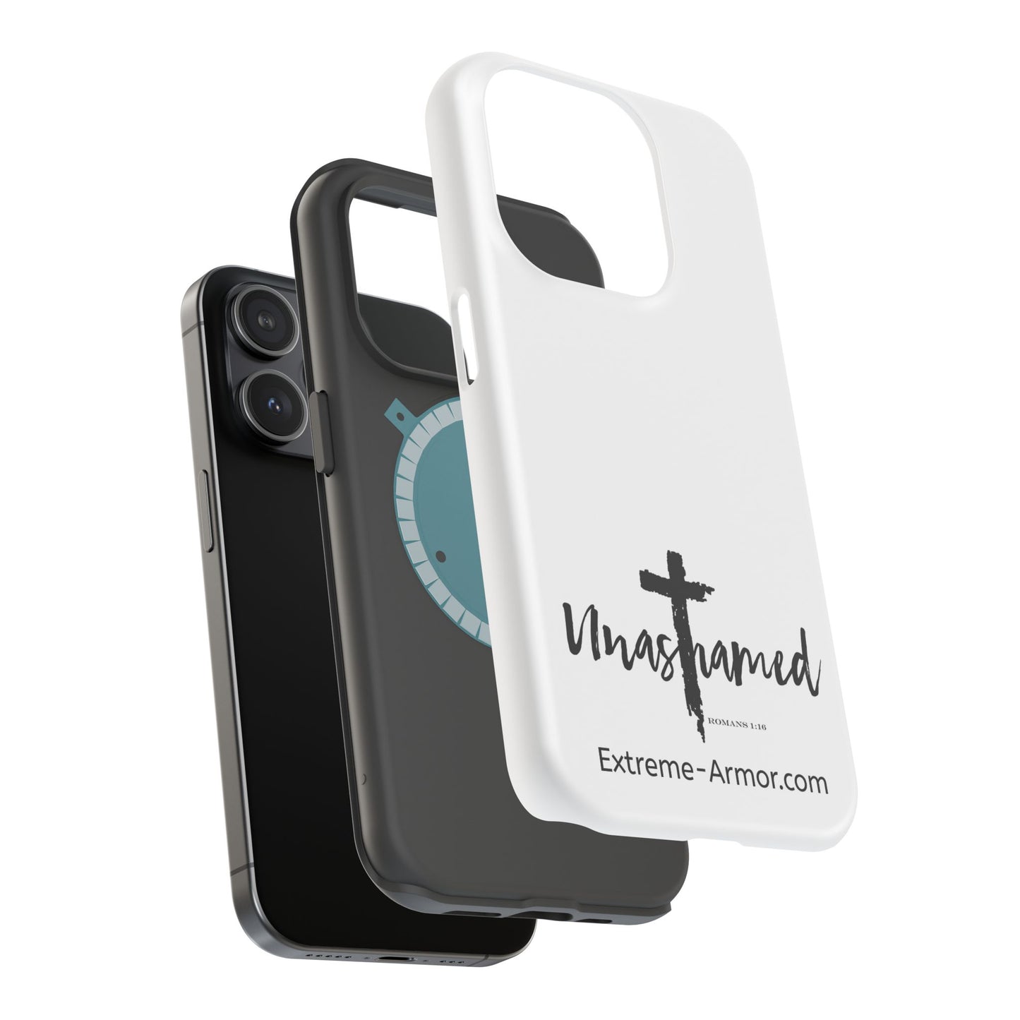 I-phone Magnetic Case (Unashamed) White