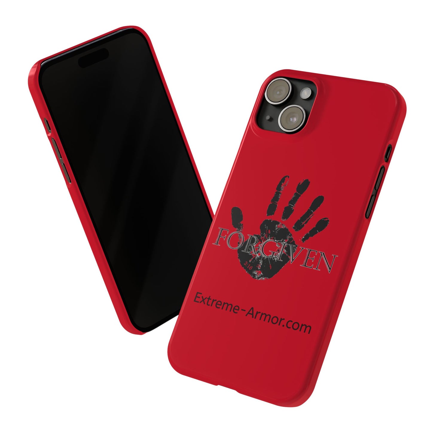 Extreme-Armor (Forgiven) iPhone Red Case