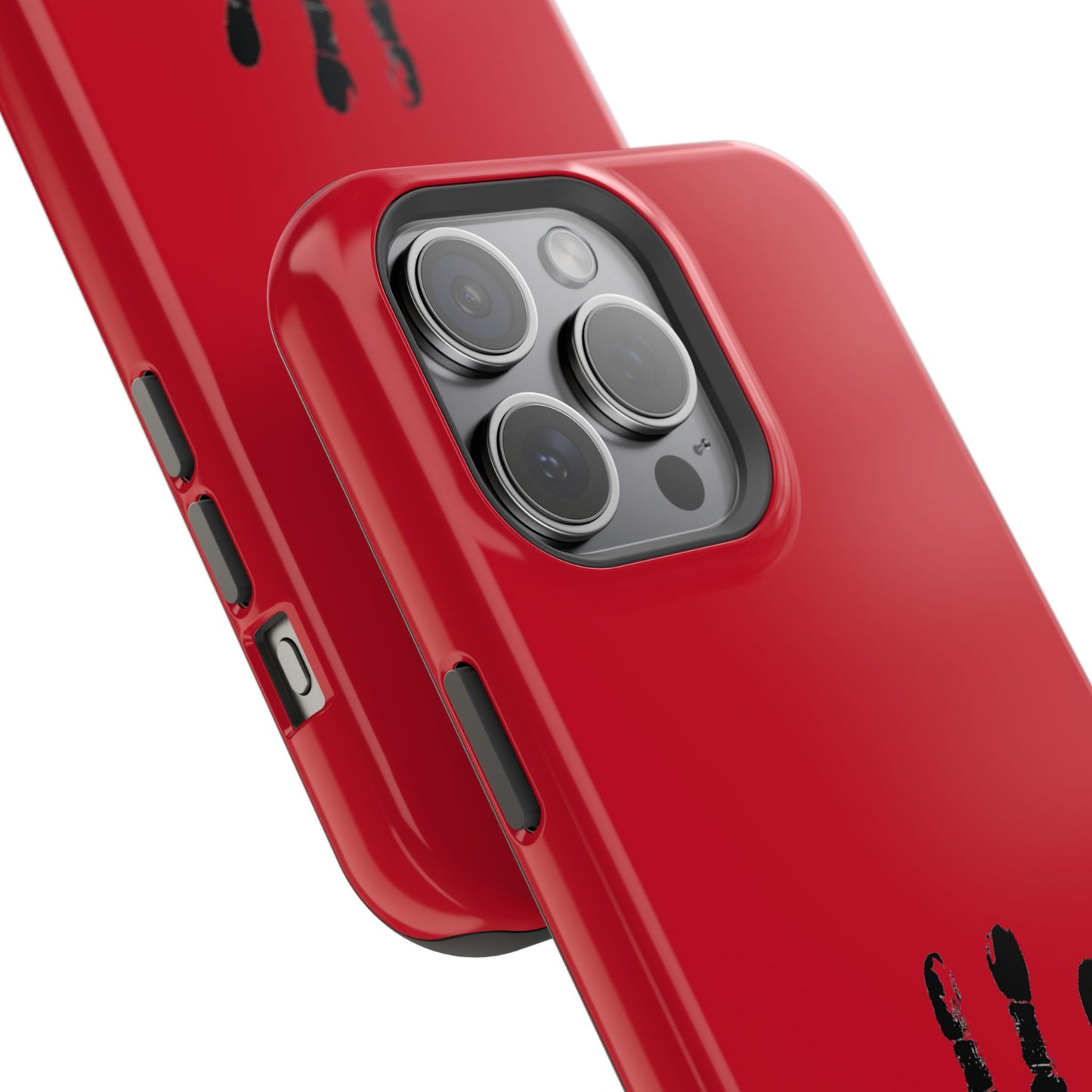 I-phone Magnetic Case (Forgiven) Red