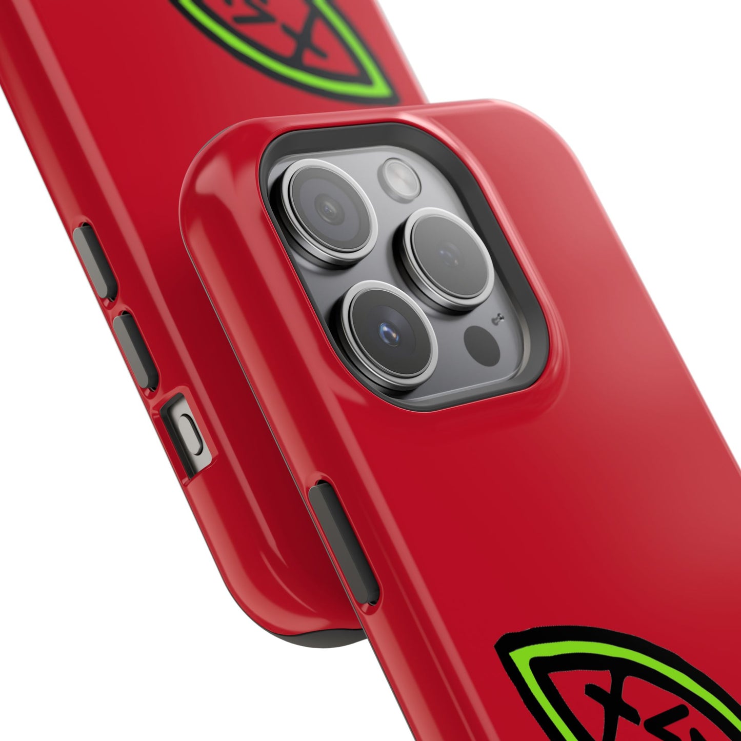 I-phone Magnetic Case (Extreme-Armor) Red