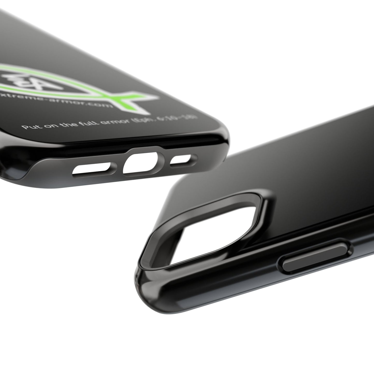 I-phone Magnetic Case (Extreme-Armor) Black