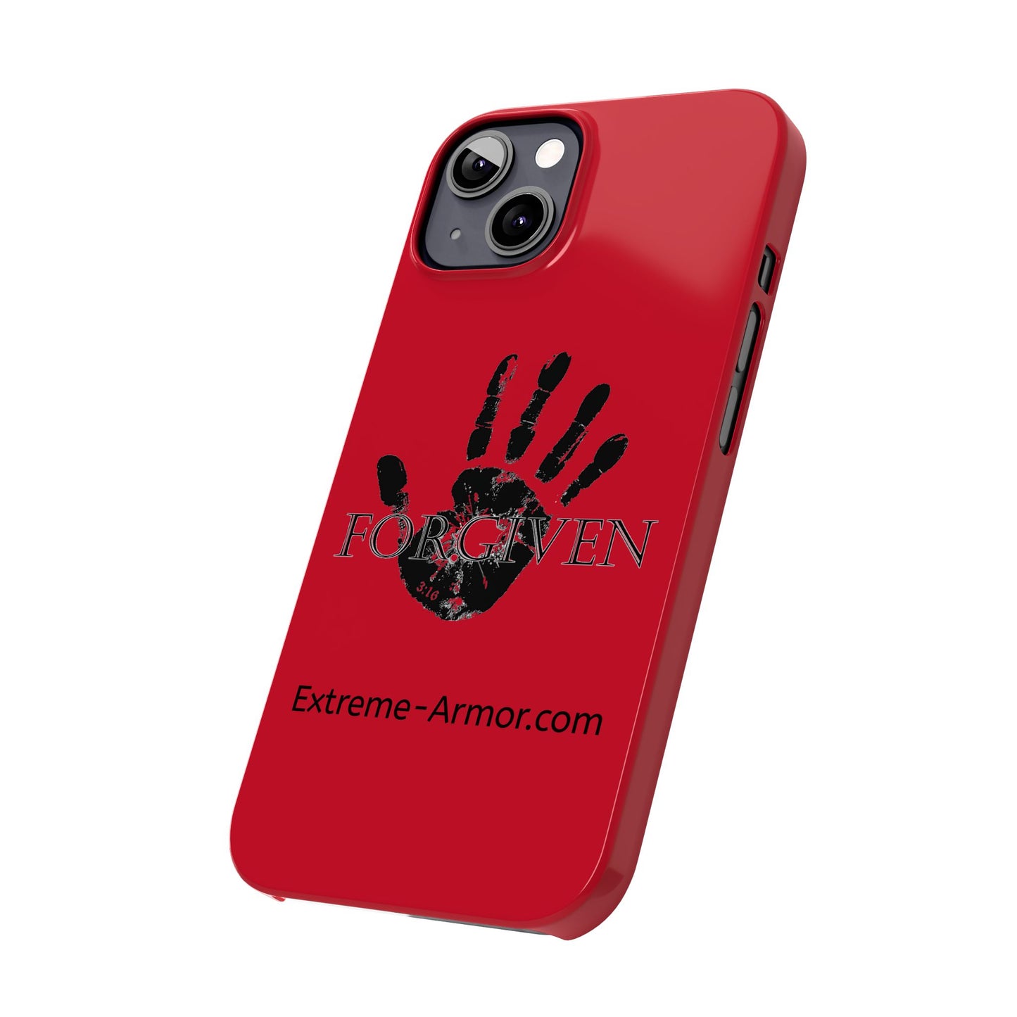 Extreme-Armor (Forgiven) iPhone Red Case