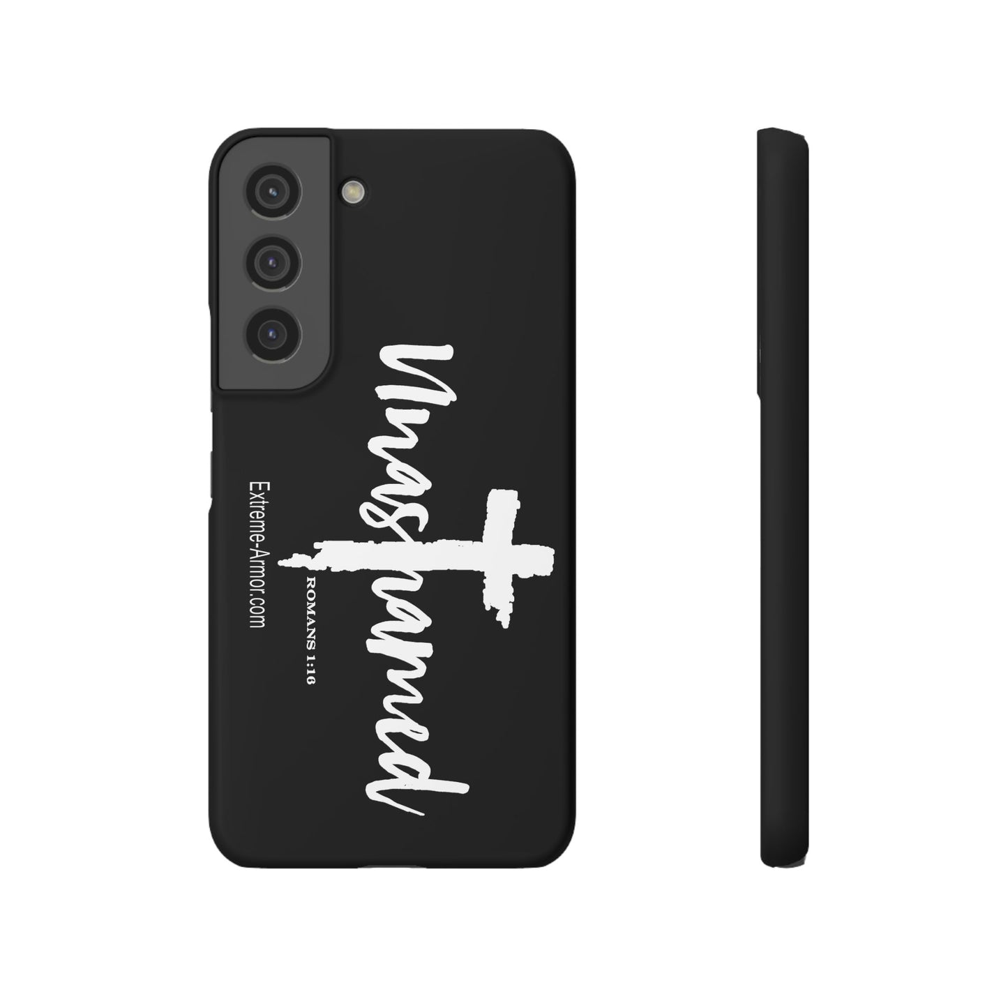 Unashamed Black Slim Phone Cases