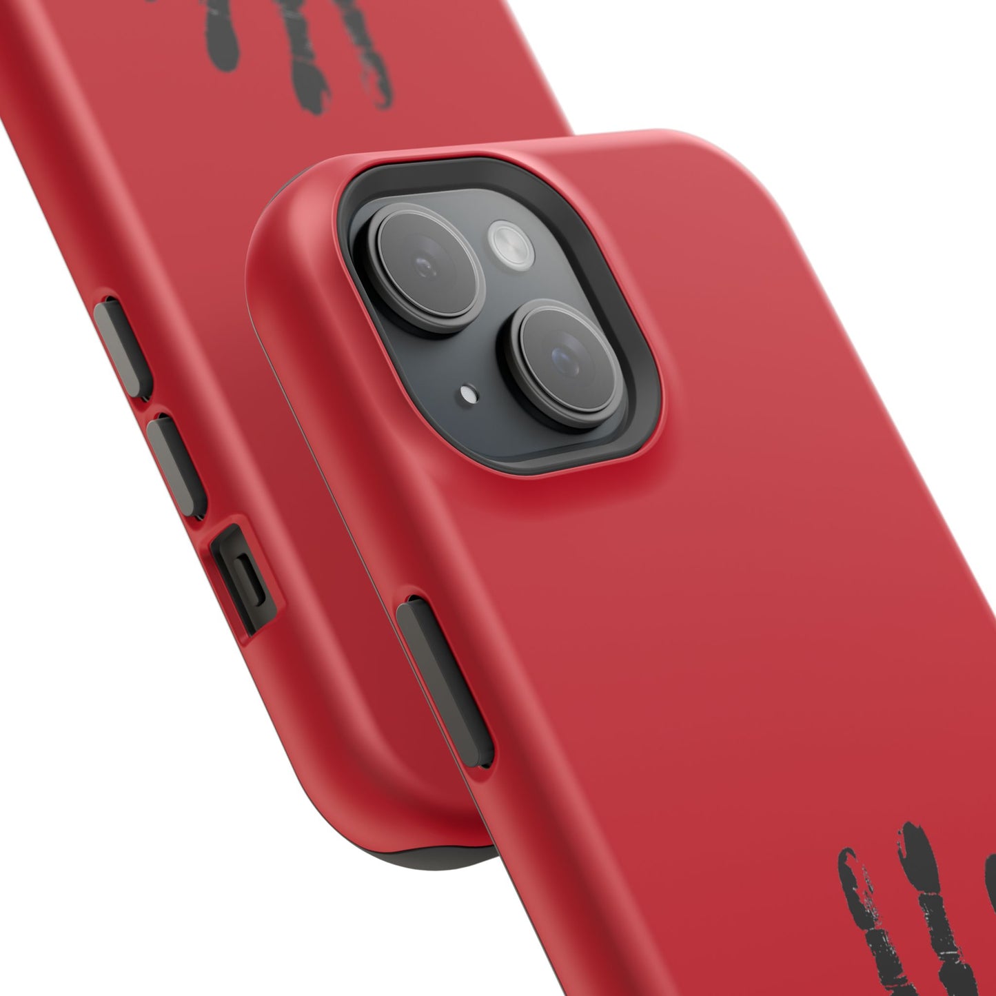 I-phone Magnetic Case (Forgiven) Red