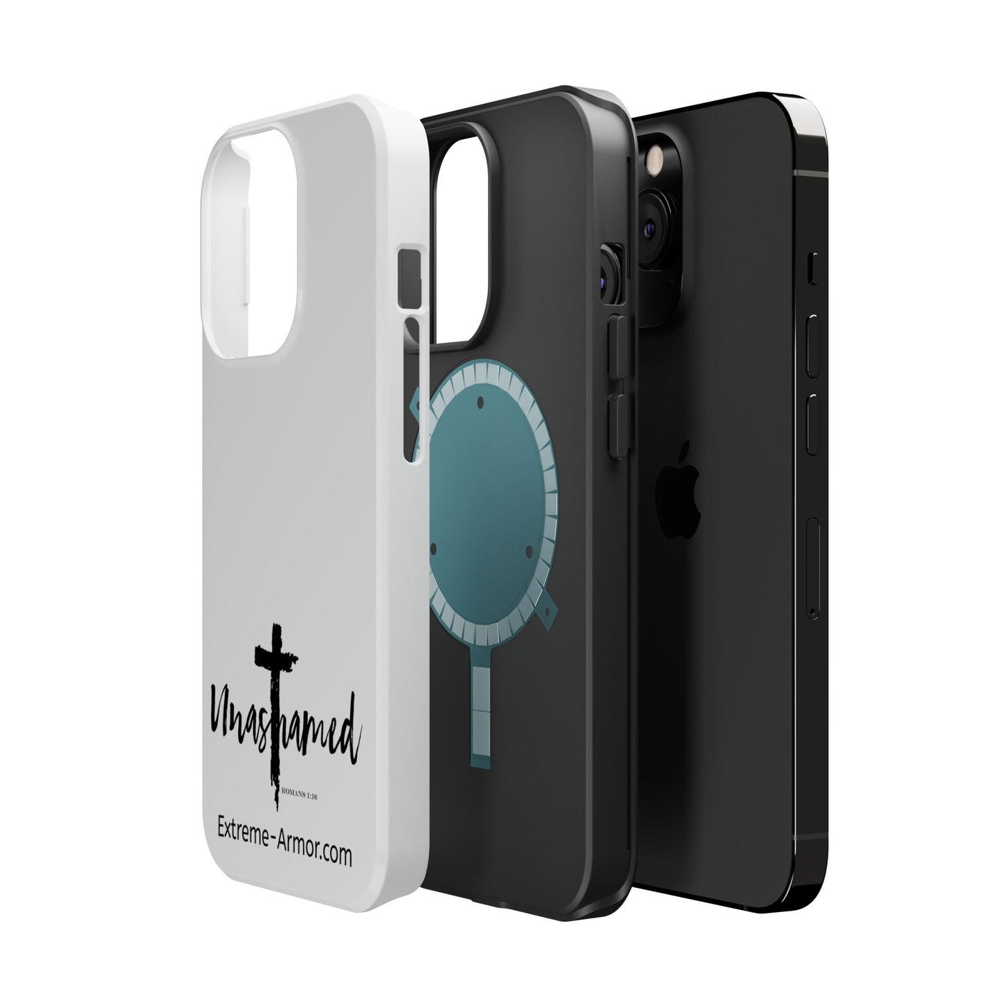 I-phone Magnetic Case (Unashamed) White