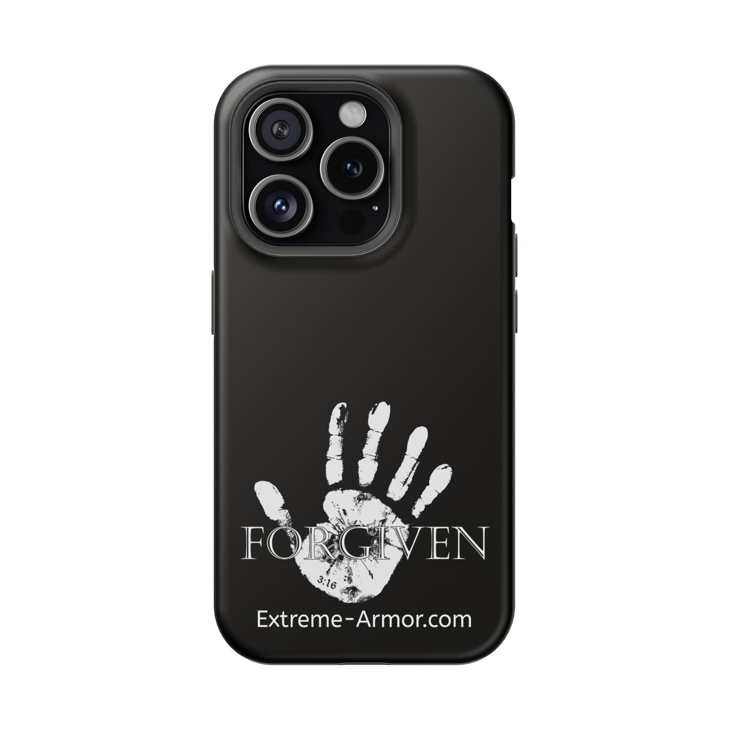 I-phone Magnetic Case (Forgiven) Black