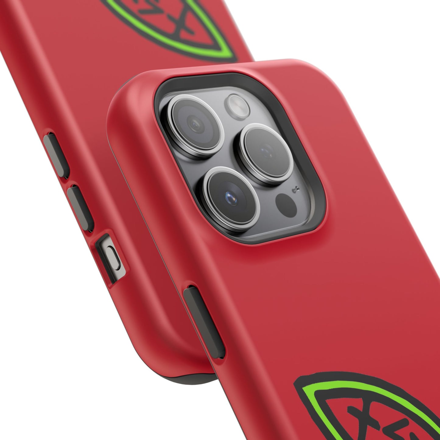 I-phone Magnetic Case (Extreme-Armor) Red