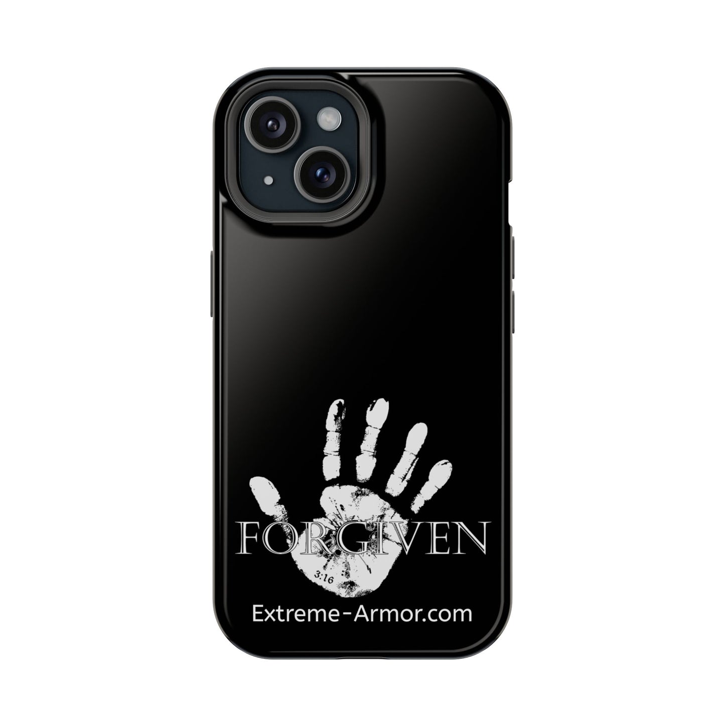 I-phone Magnetic Case (Forgiven) Black