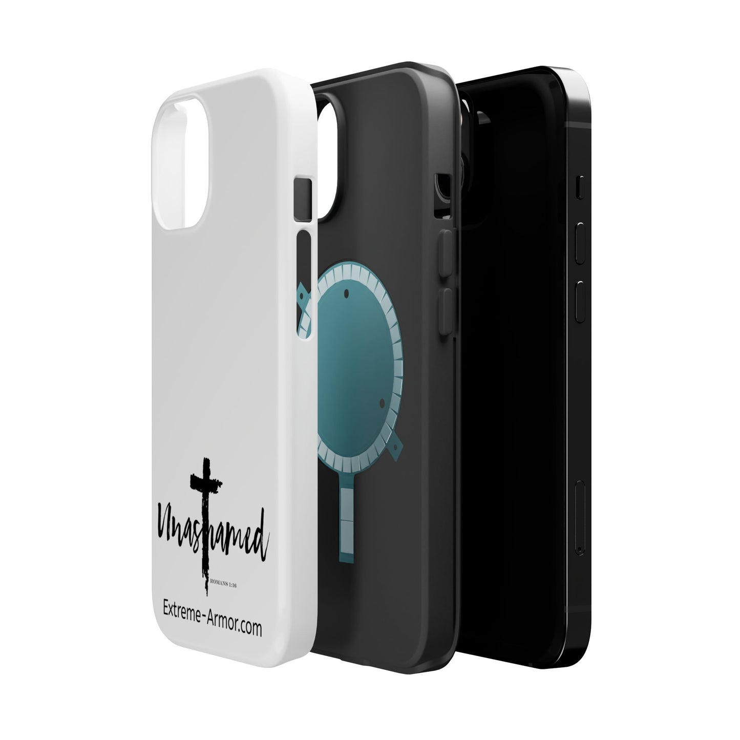 I-phone Magnetic Case (Unashamed) White