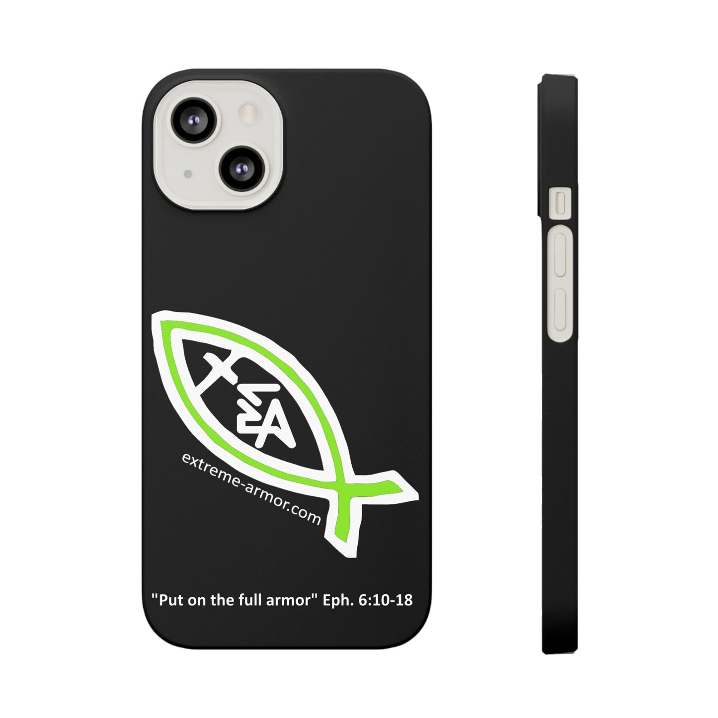 Armor iPhone Black Slim Cases