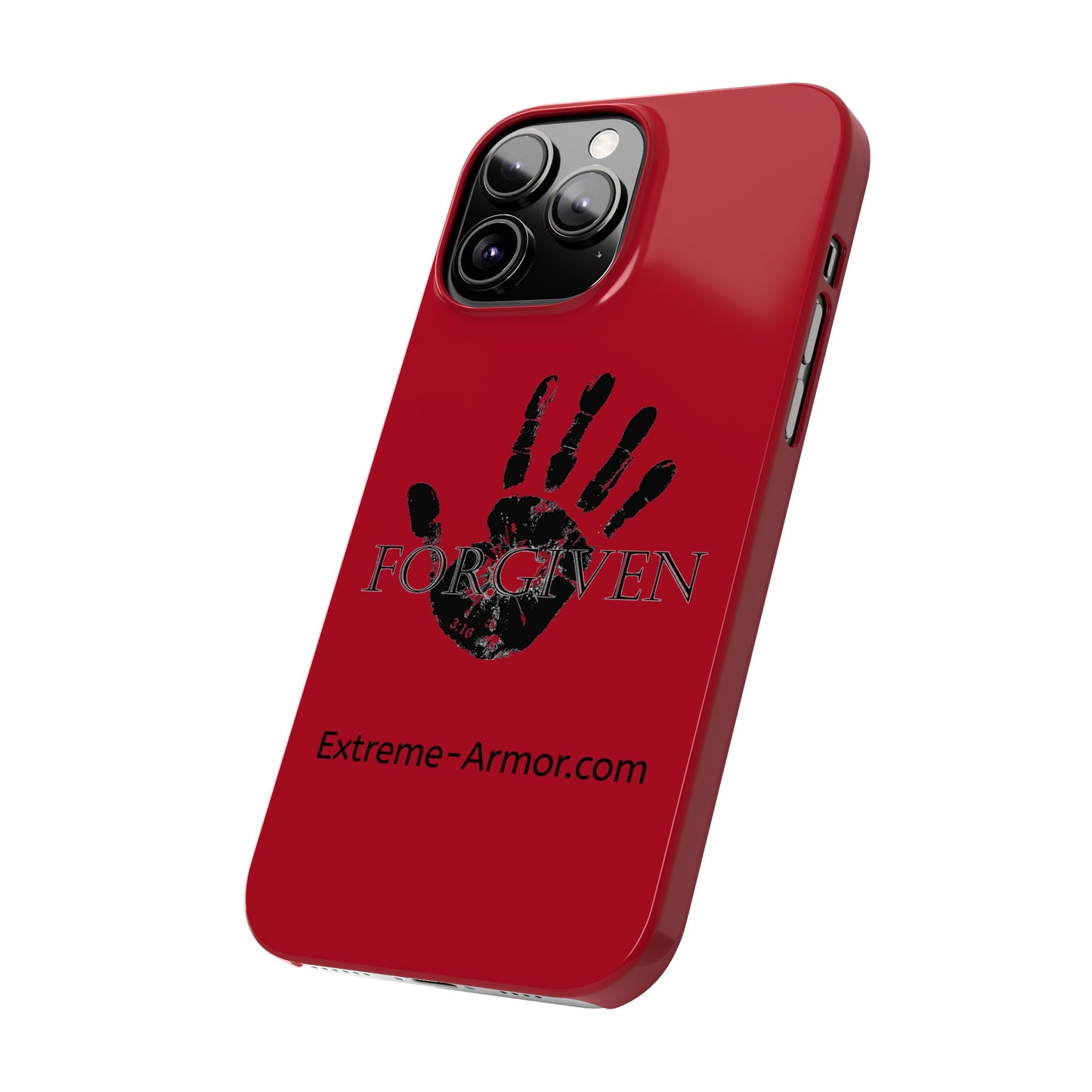 Extreme-Armor (Forgiven) iPhone Red Case