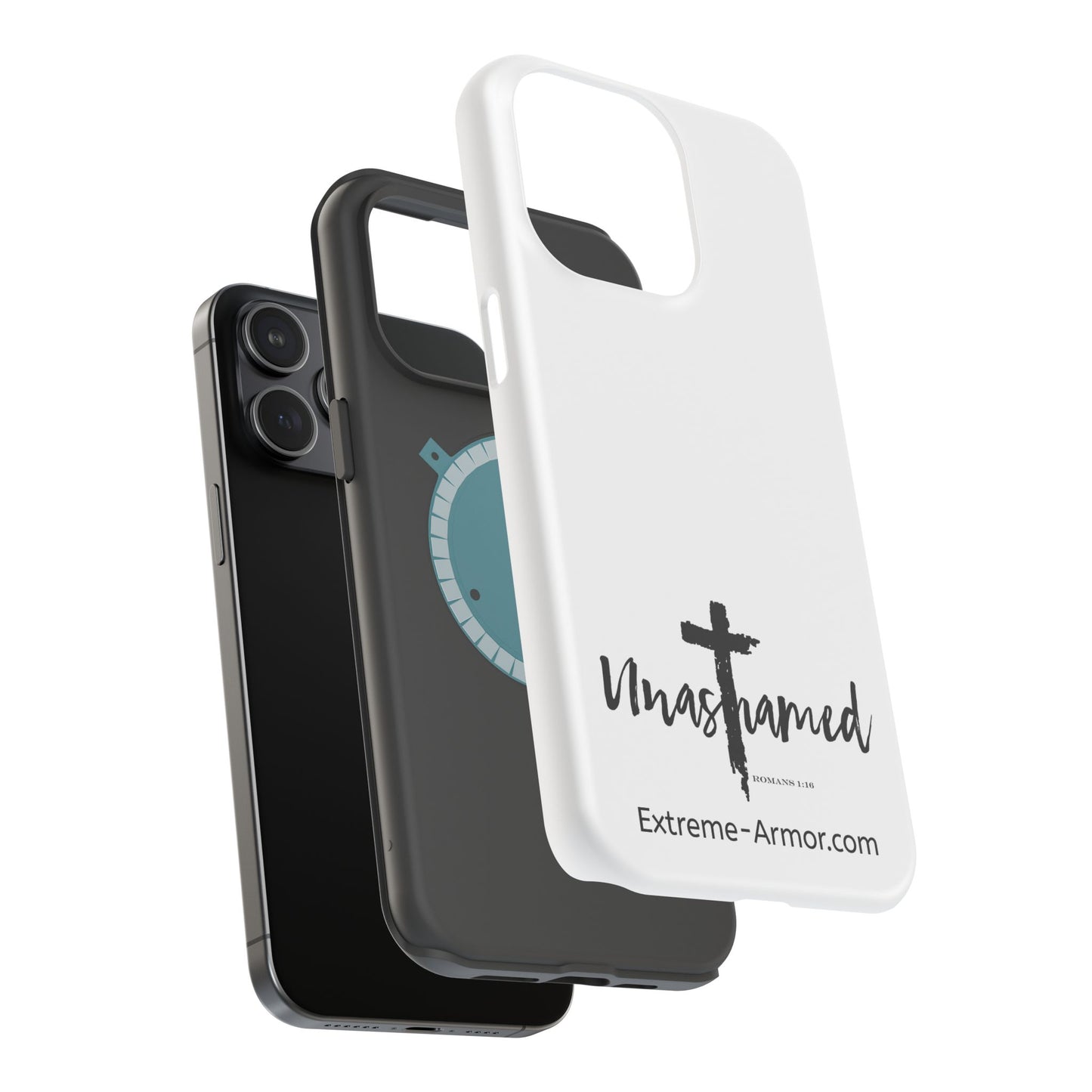 I-phone Magnetic Case (Unashamed) White