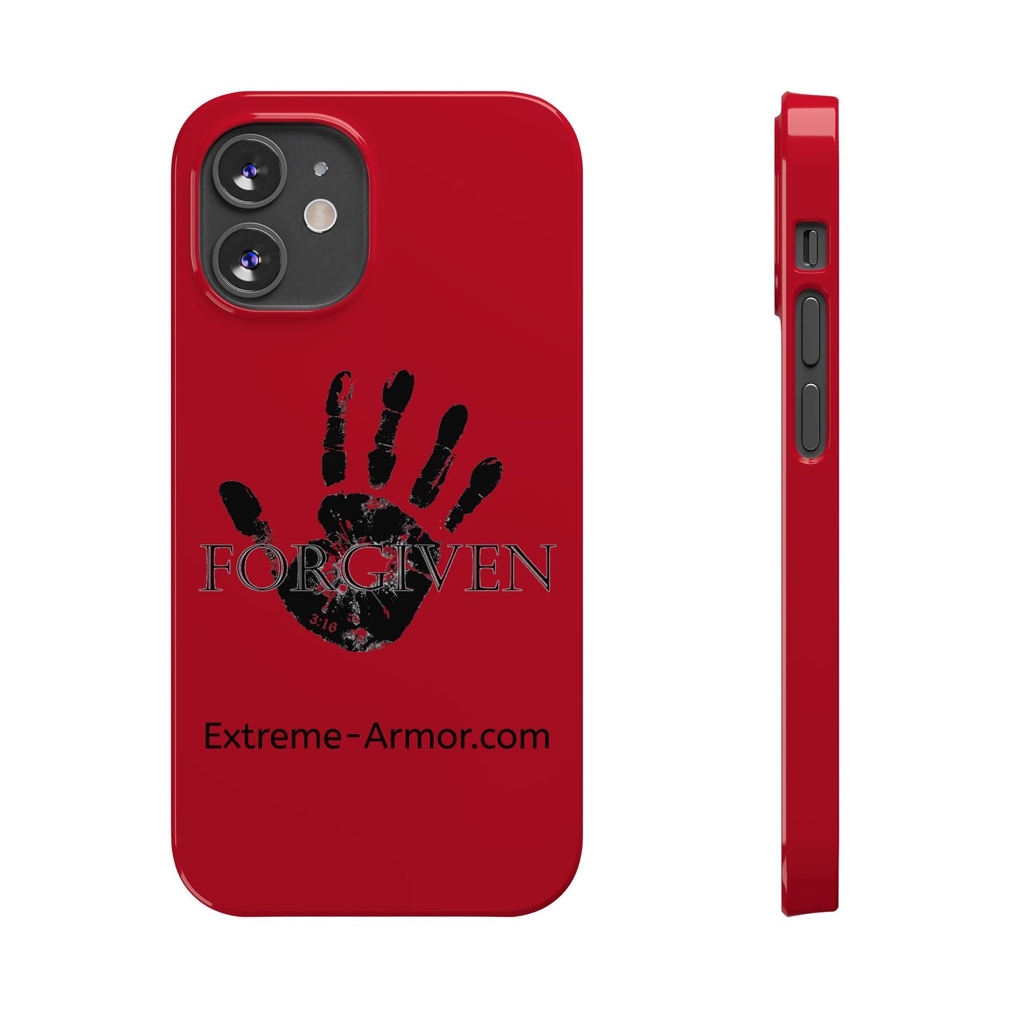 Extreme-Armor (Forgiven) iPhone Red Case