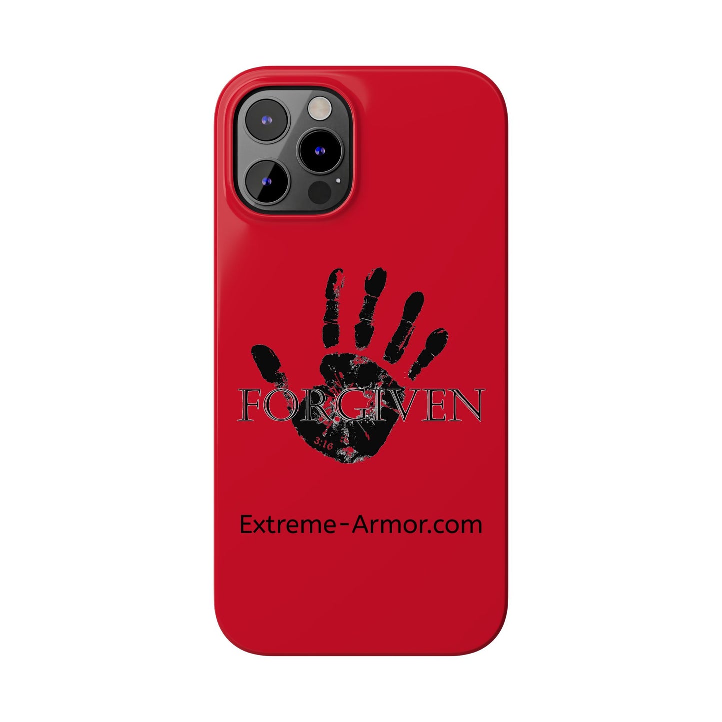 Extreme-Armor (Forgiven) iPhone Red Case