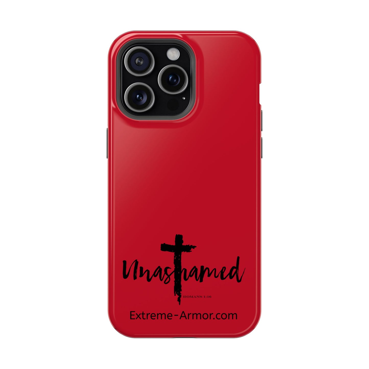 I-phone Magnetic Case (Unashamed) Red