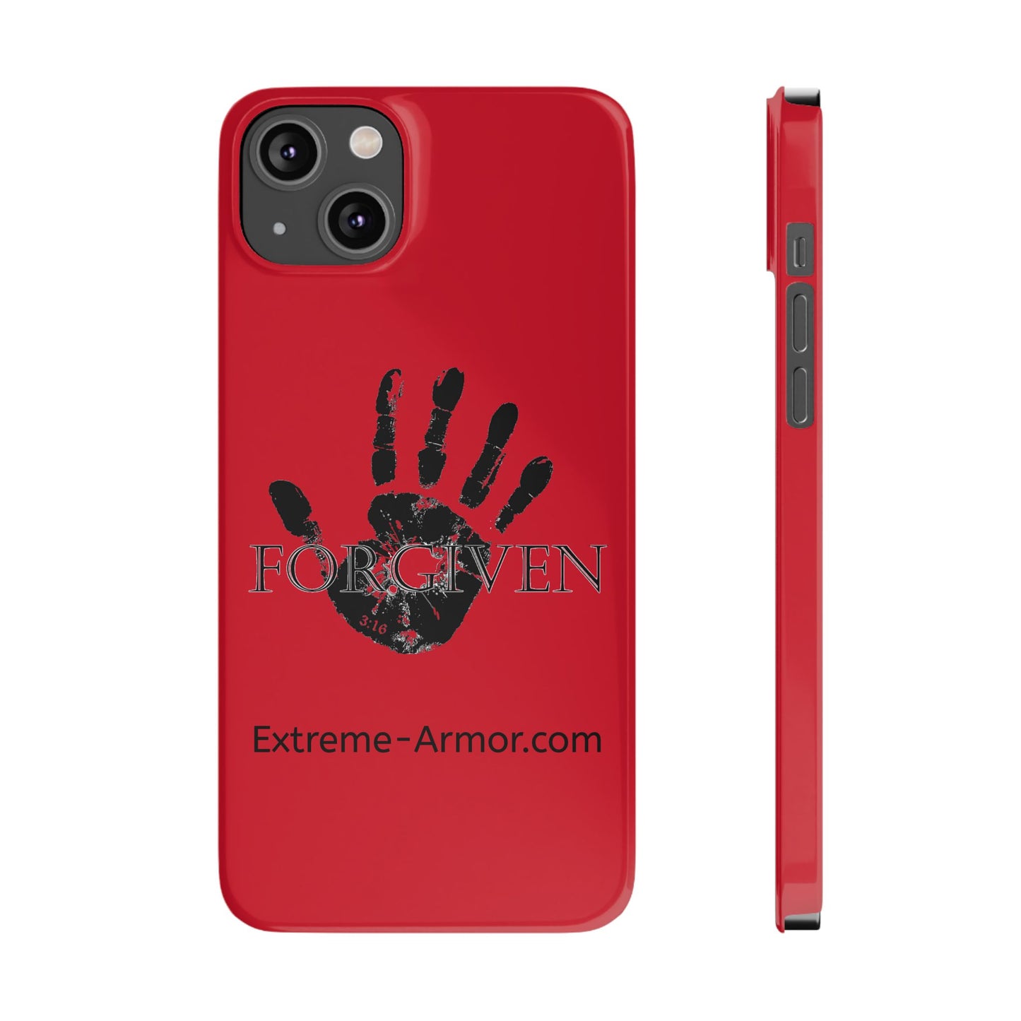 Extreme-Armor (Forgiven) iPhone Red Case