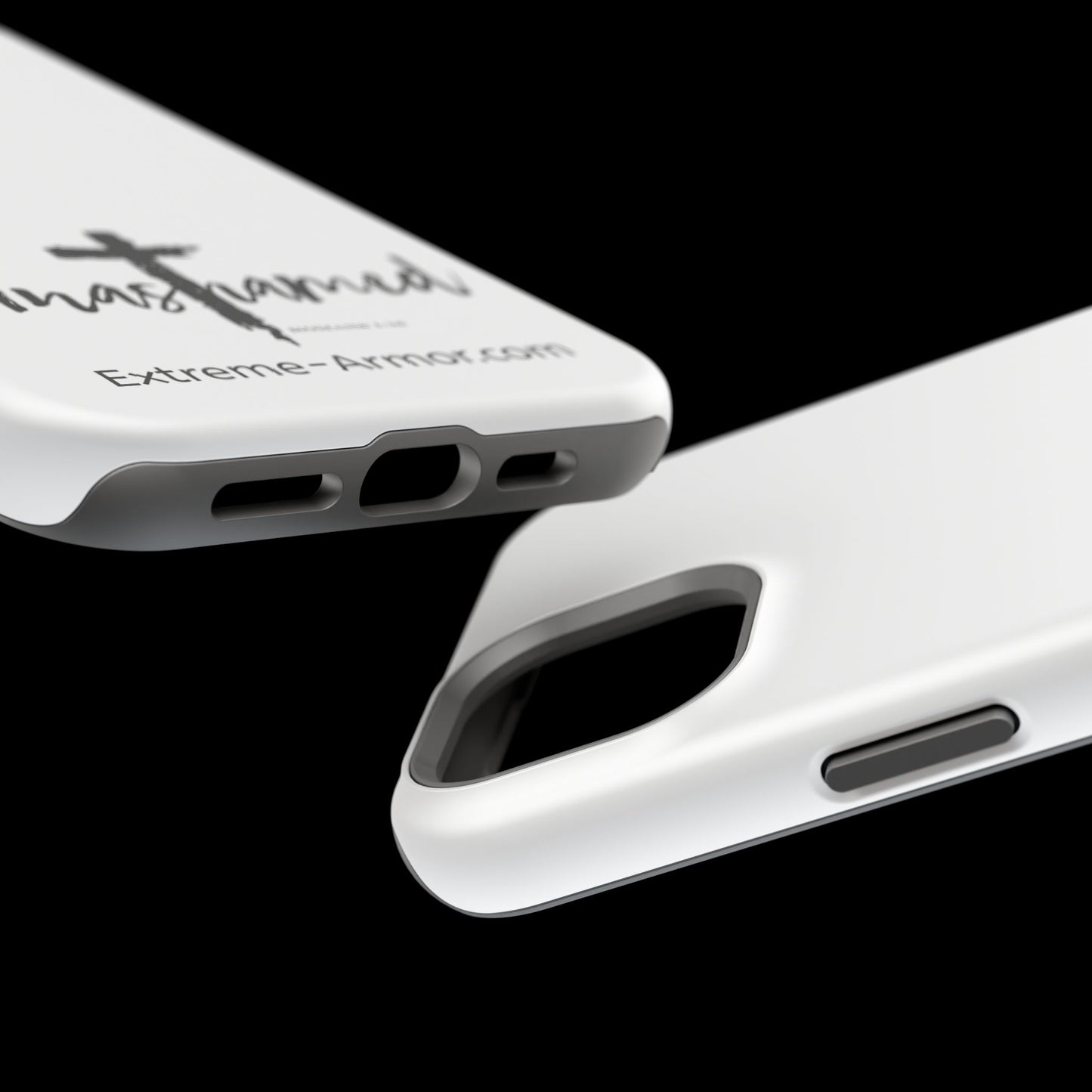 I-phone Magnetic Case (Unashamed) White