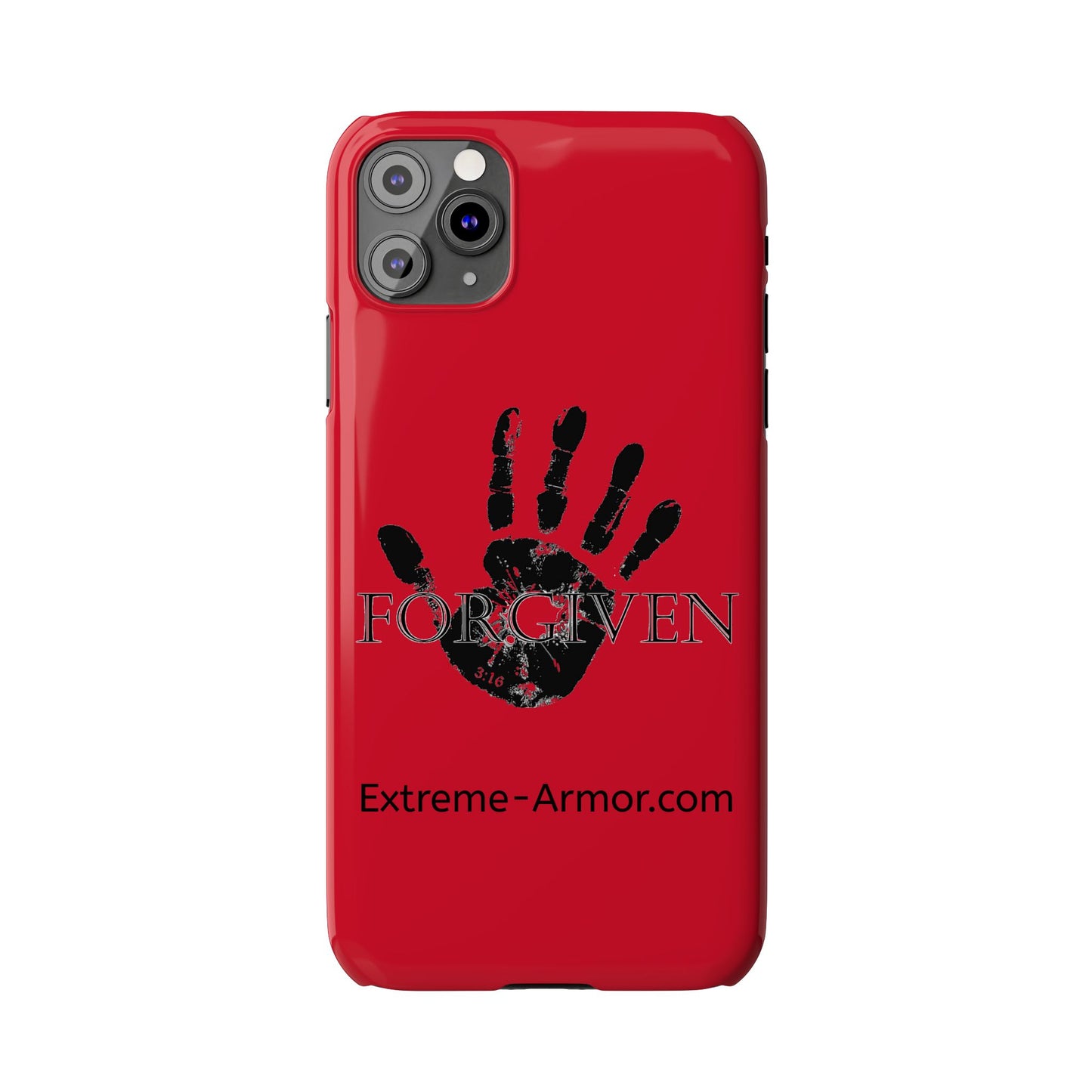 Extreme-Armor (Forgiven) iPhone Red Case