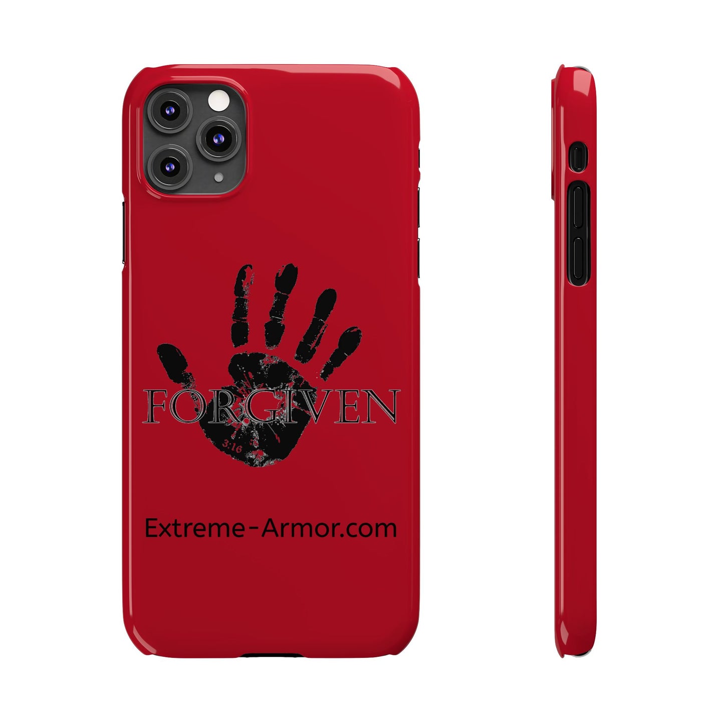 Extreme-Armor (Forgiven) iPhone Red Case