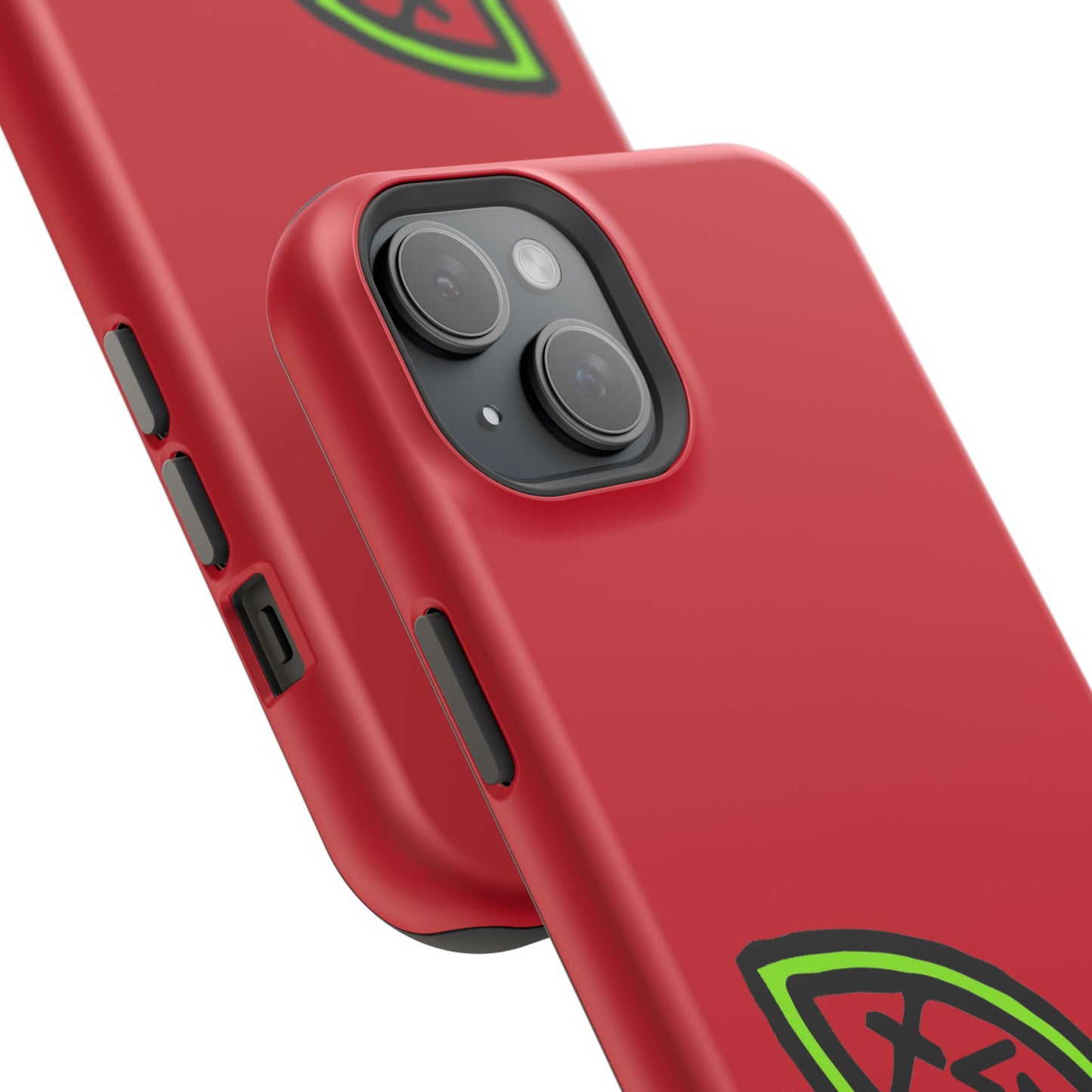 I-phone Magnetic Case (Extreme-Armor) Red