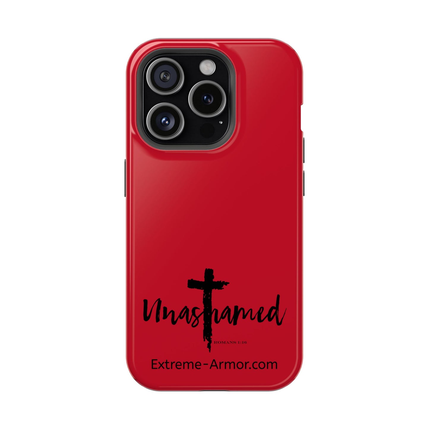 I-phone Magnetic Case (Unashamed) Red